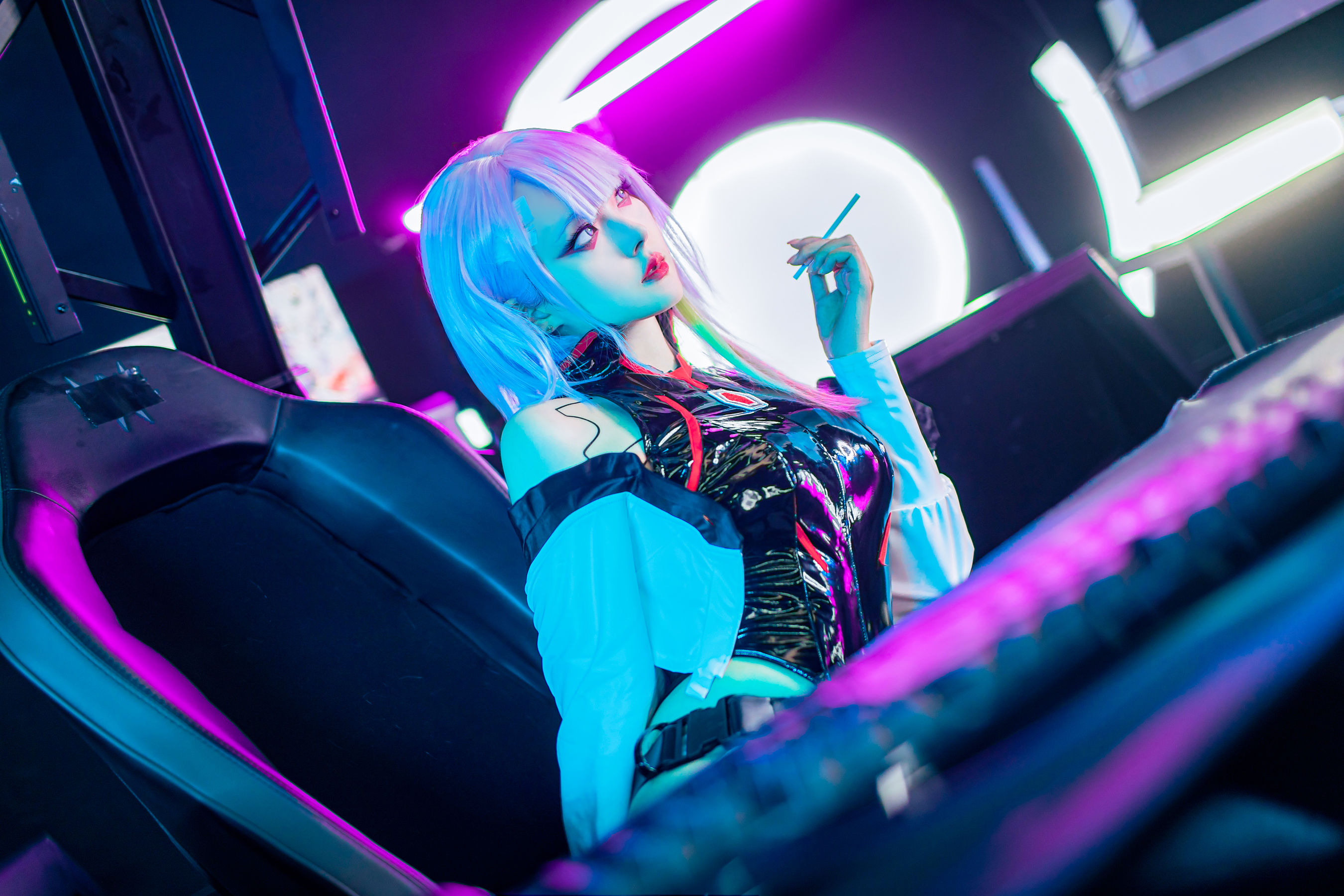 Natsuko夏夏子 - 赛博朋克 边缘行者Lucy  第5张