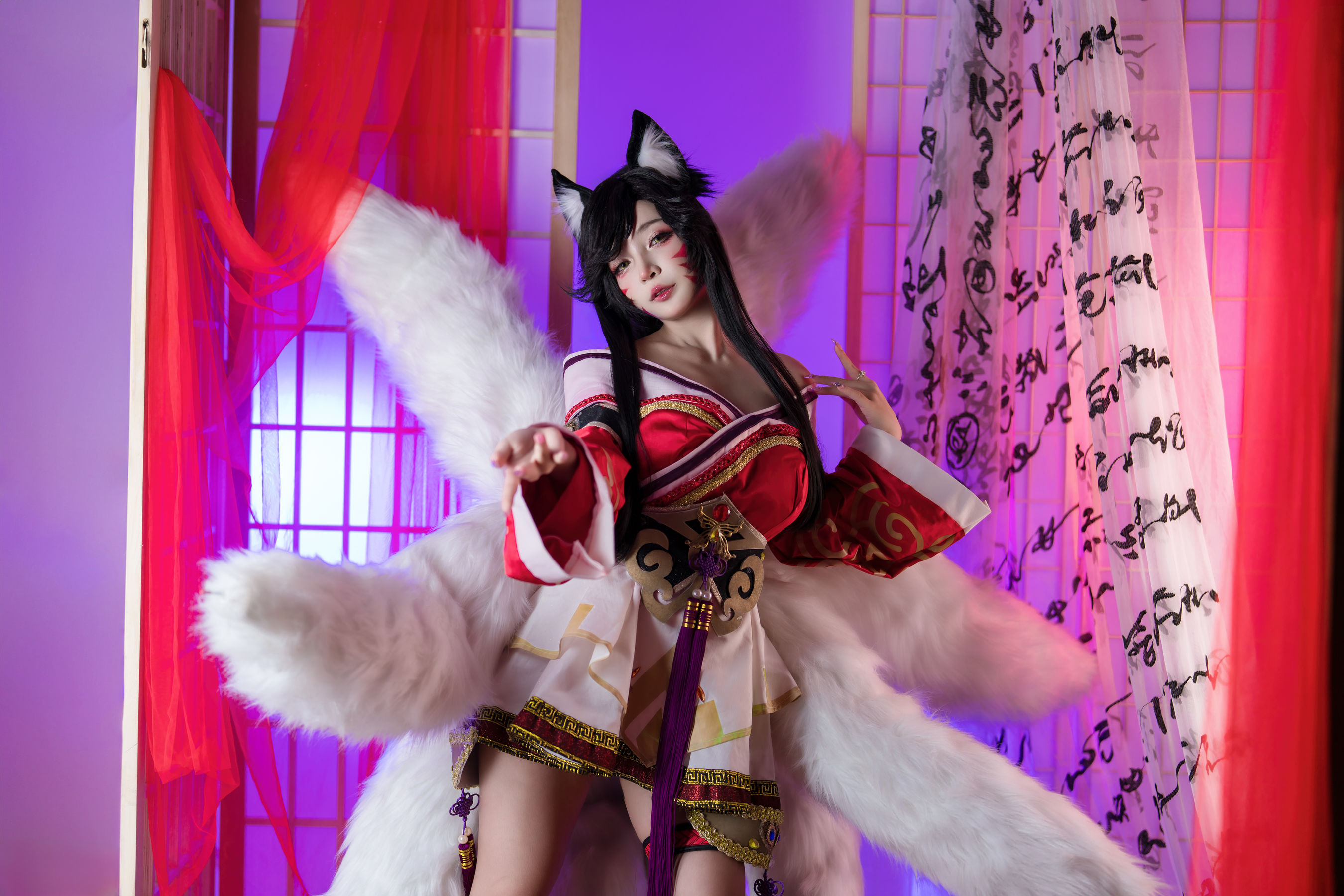 Umeko J - cosplay Ahri League of Legends  第3张