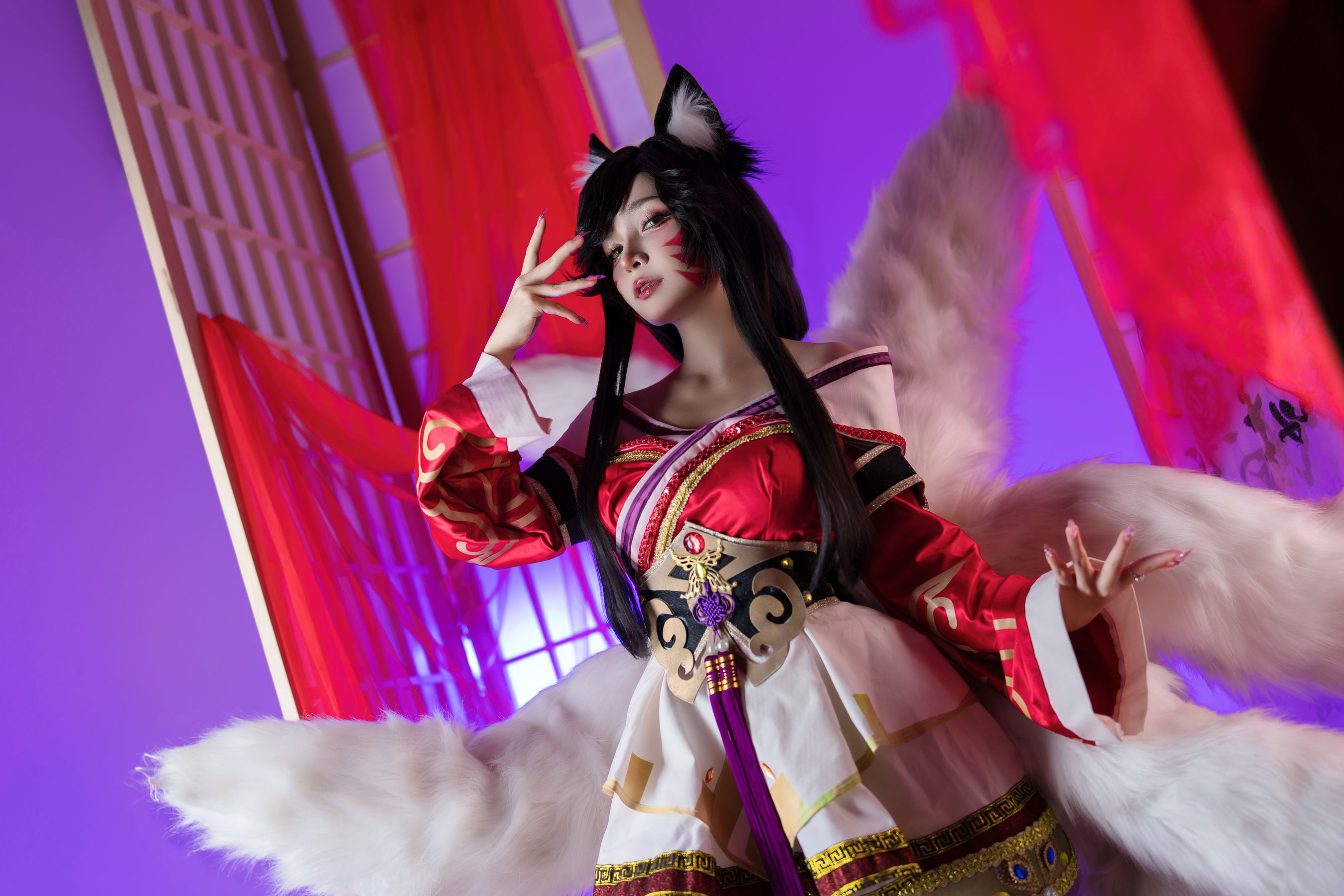 Umeko J - cosplay Ahri League of Legends  第3张