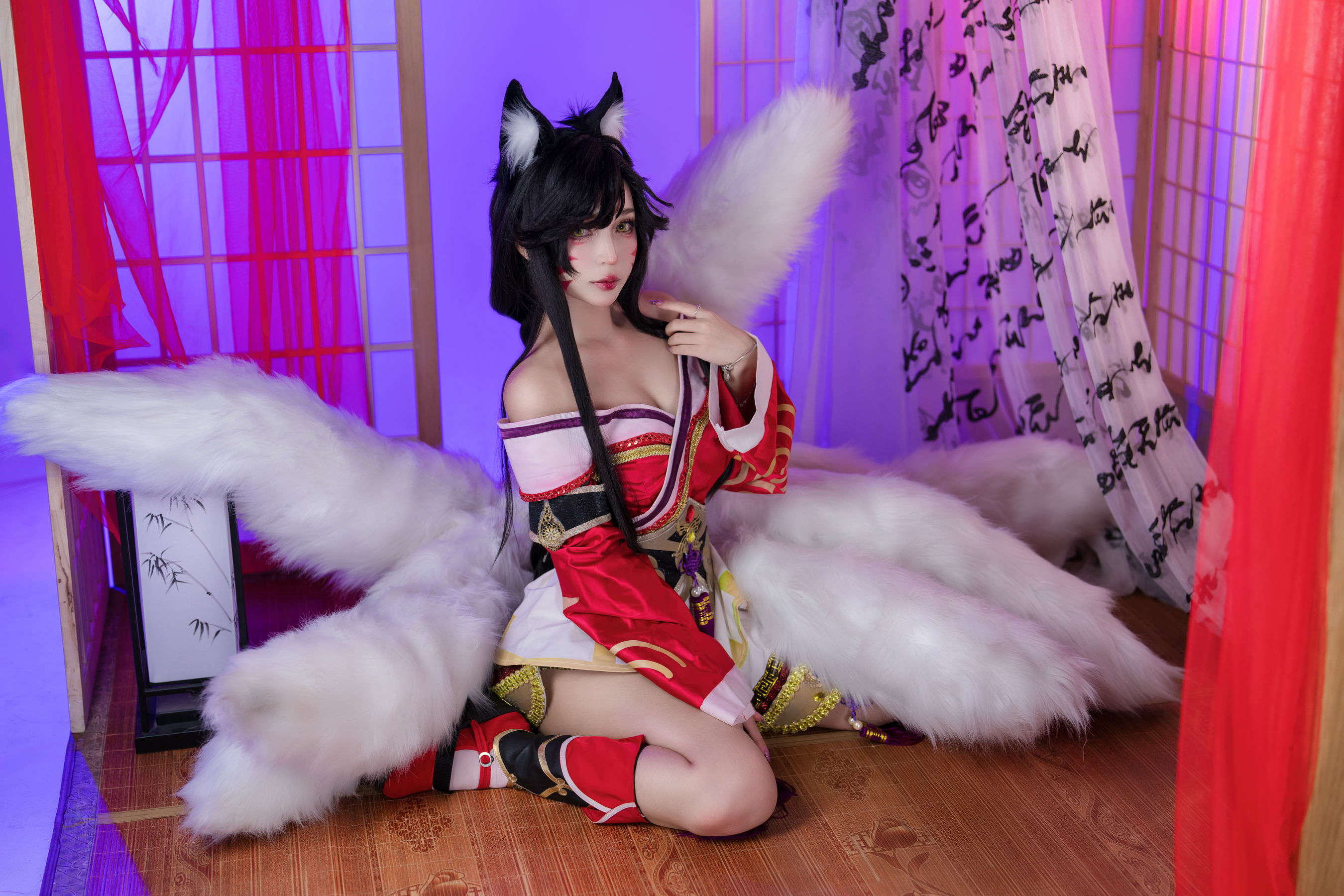 Umeko J - cosplay Ahri League of Legends  第6张