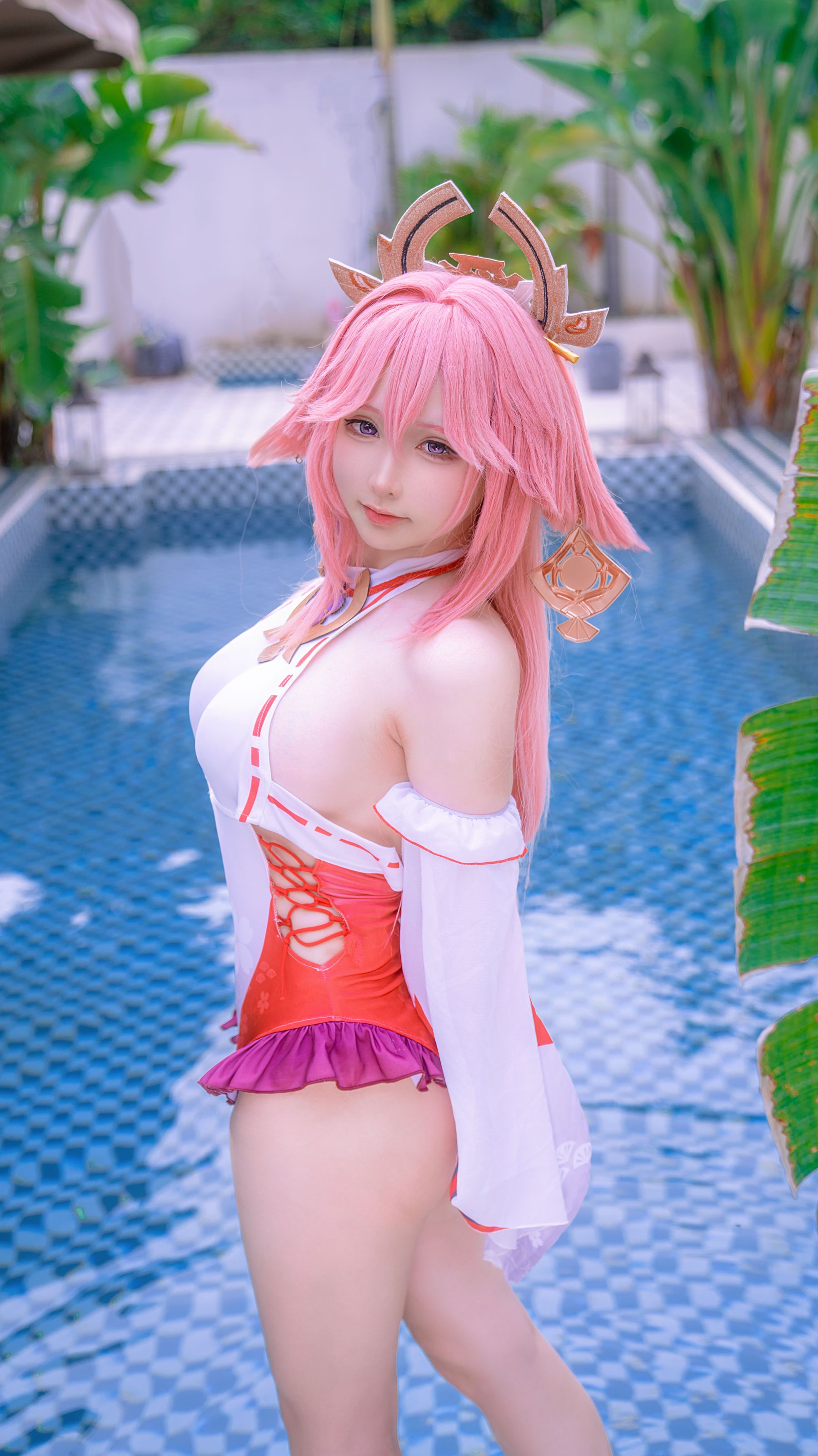 樱梨梨 - 八重神子泳装  第20张