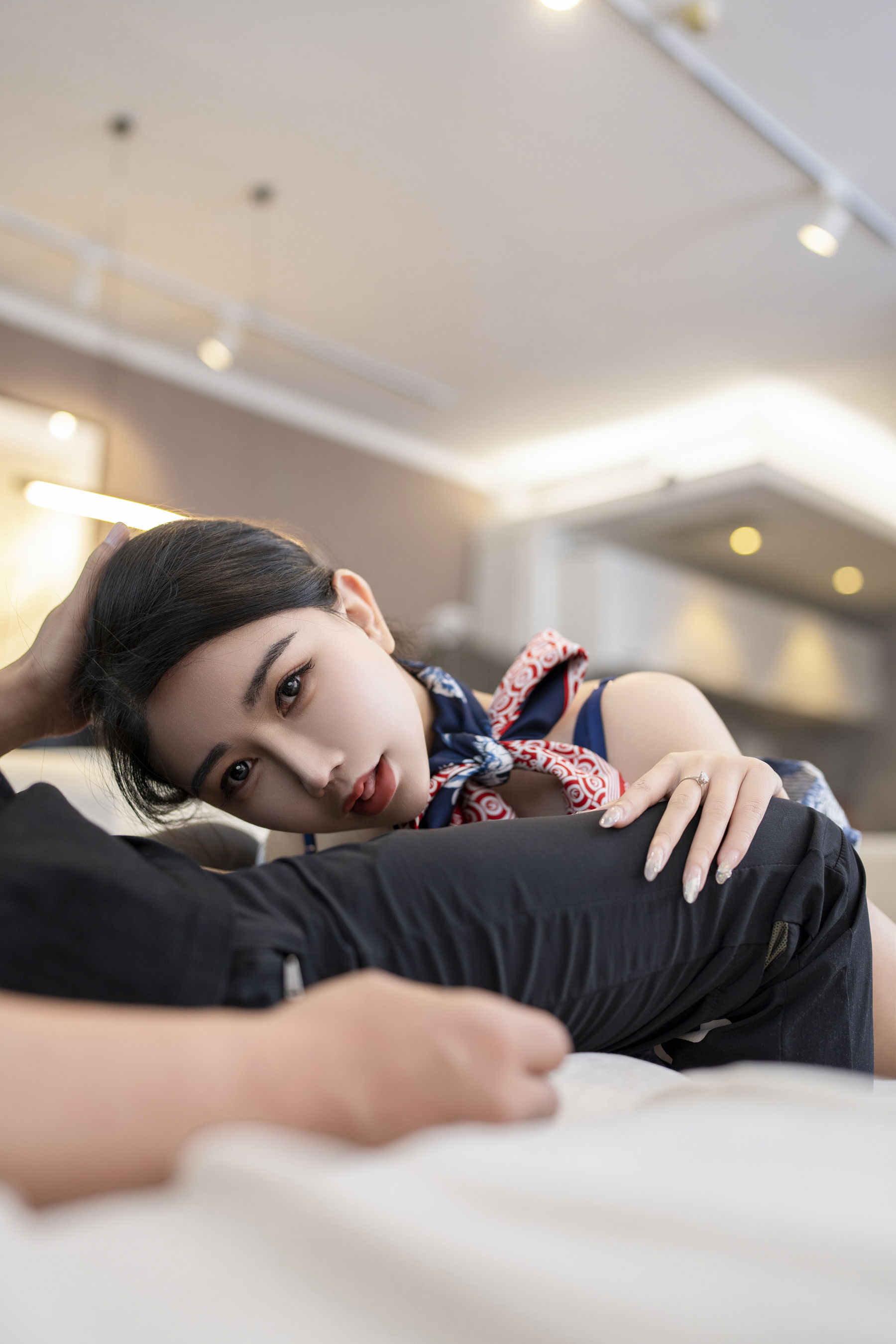 李若汐 - 性感空姐制服  第12张