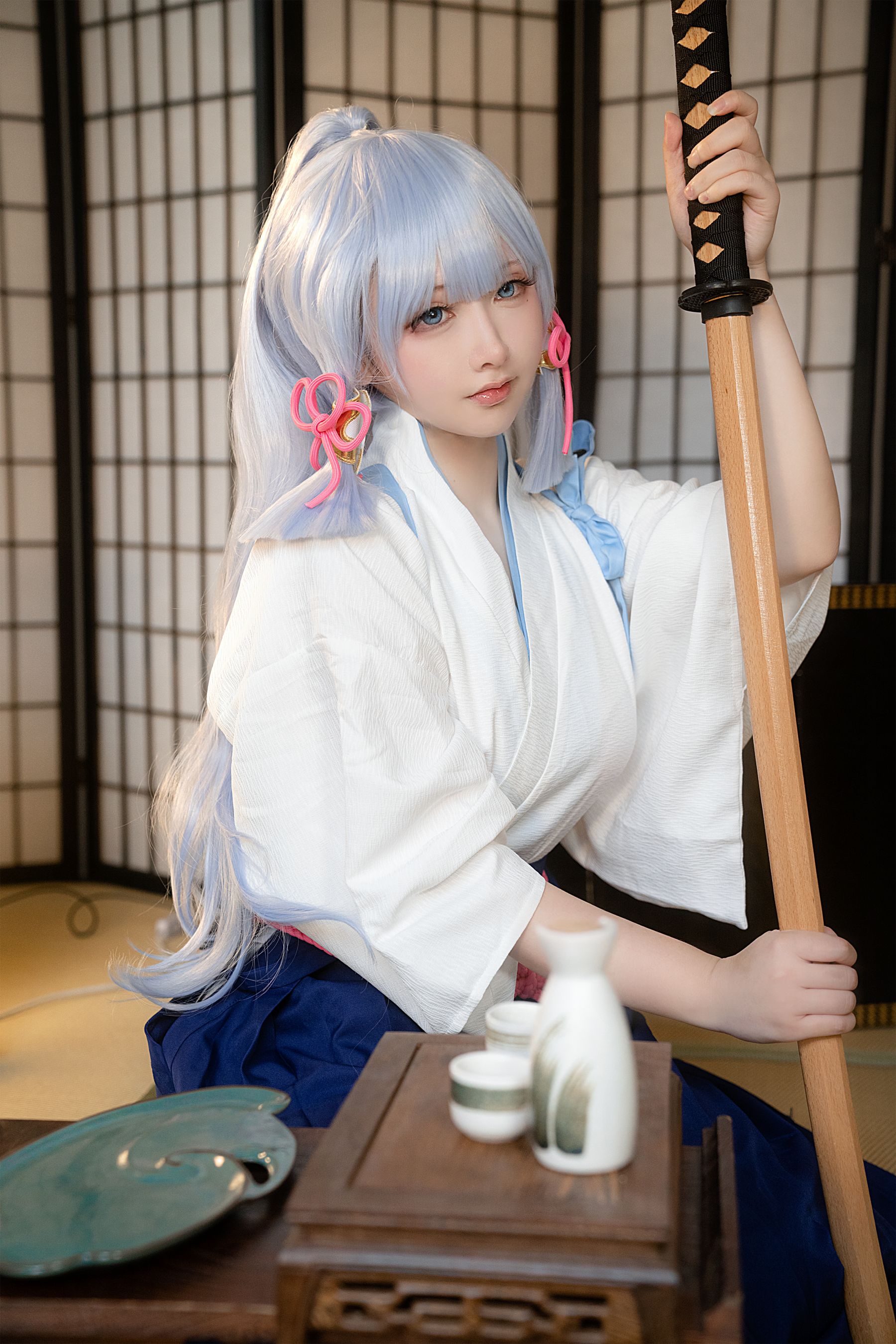 樱梨梨 - 绫华剑道服  第29张