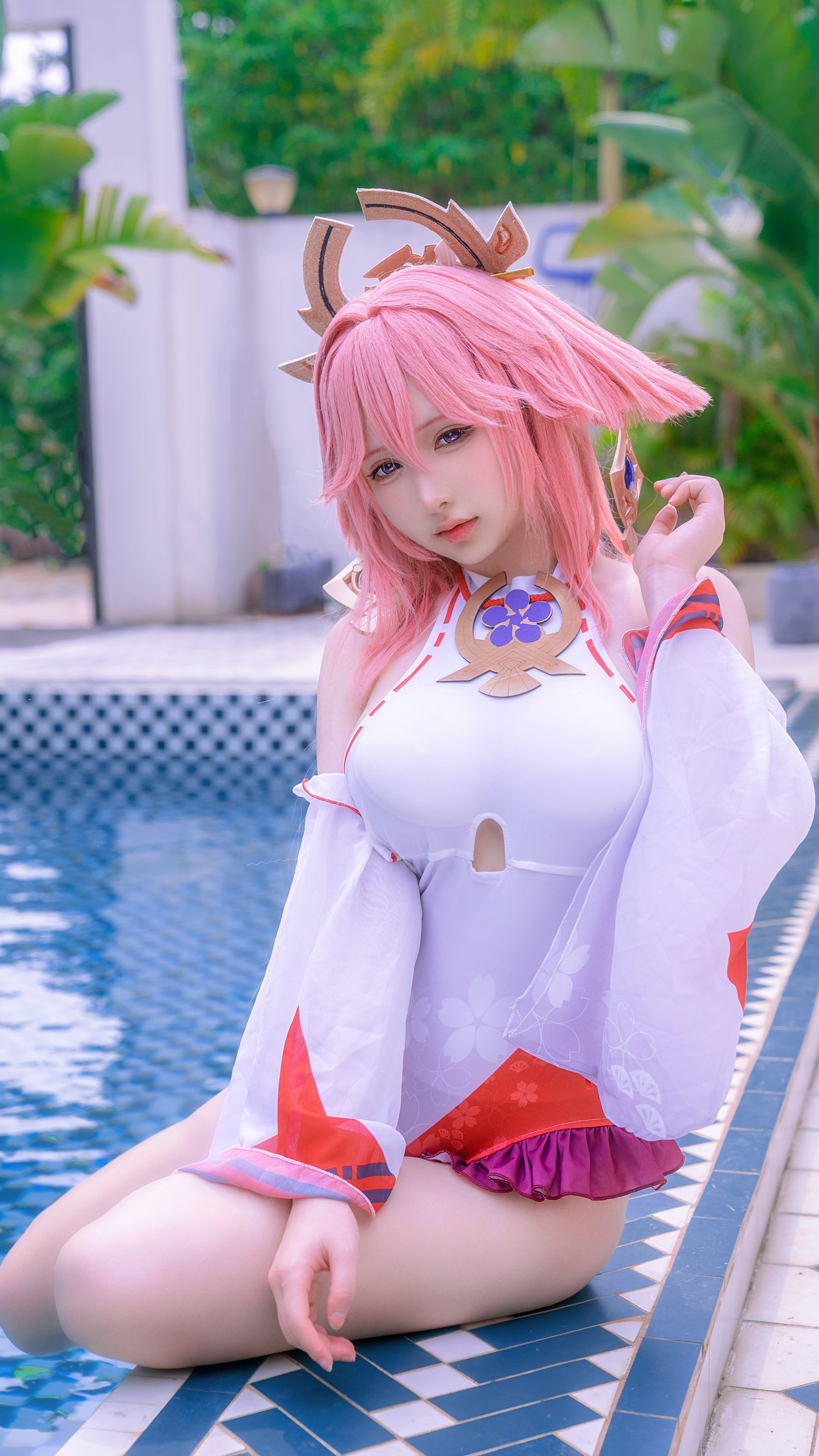 樱梨梨 - 八重神子泳装  第23张