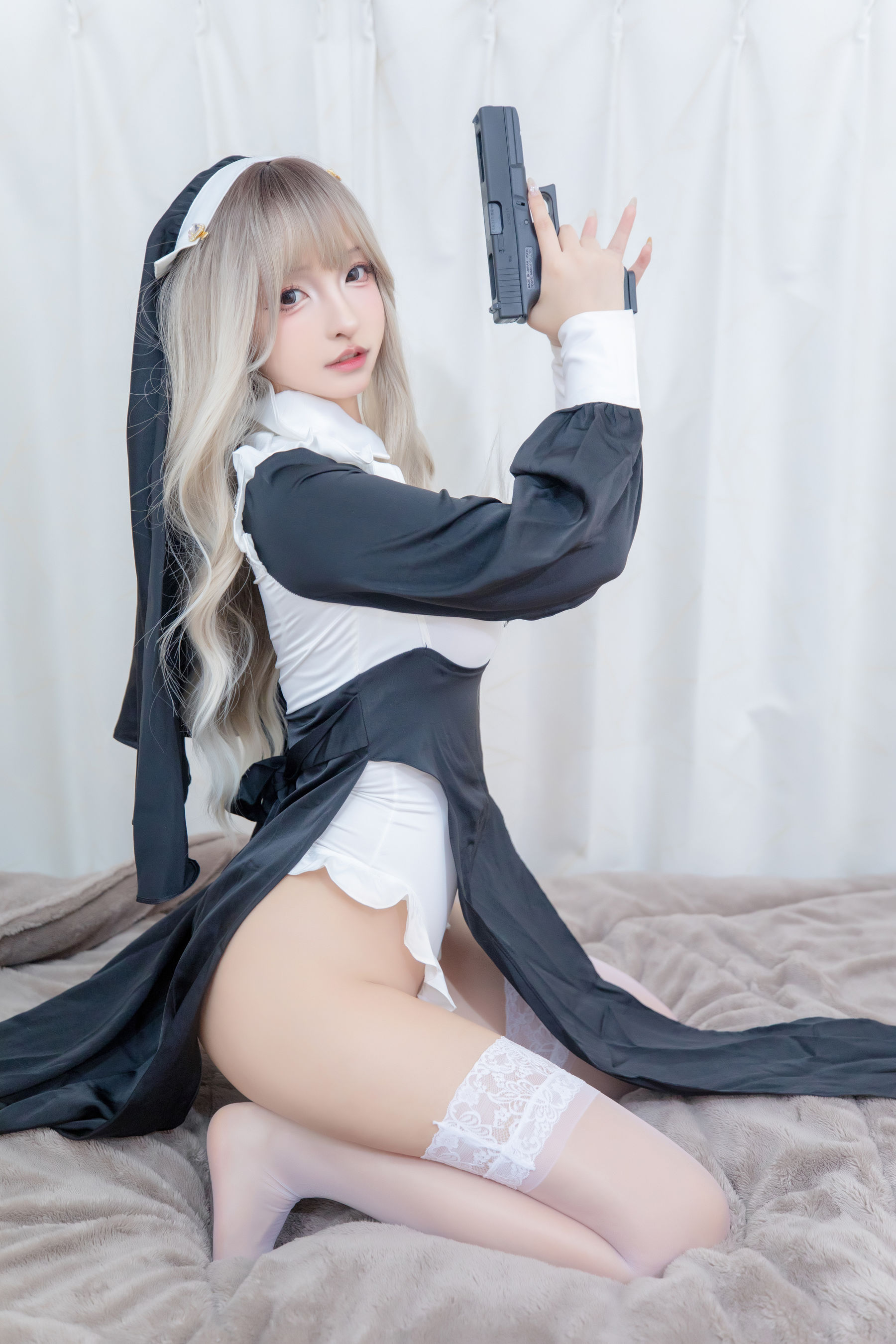 萝莉神楽板真冬 之战斗修女  第49张