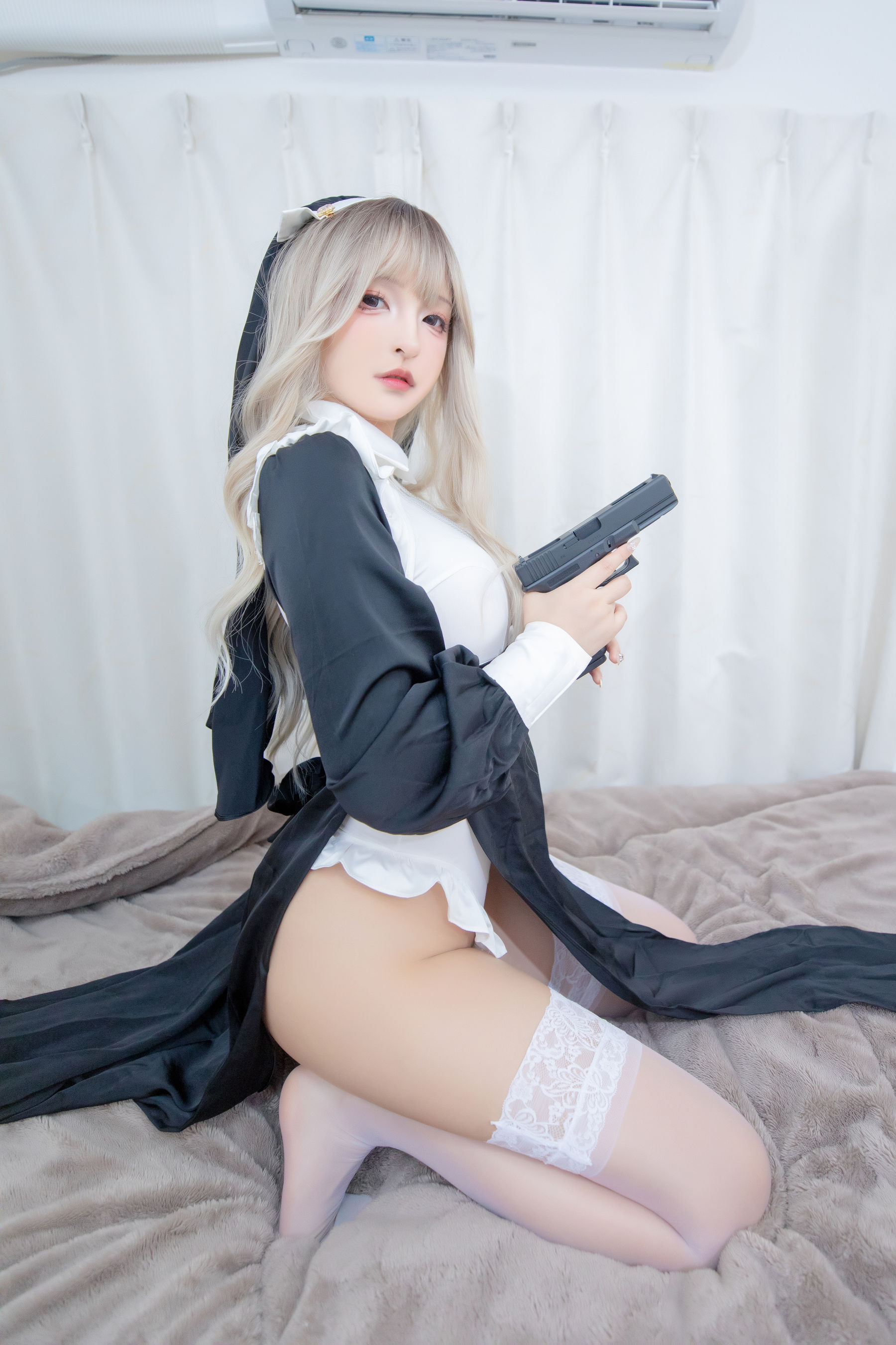 萝莉神楽板真冬 之战斗修女  第47张