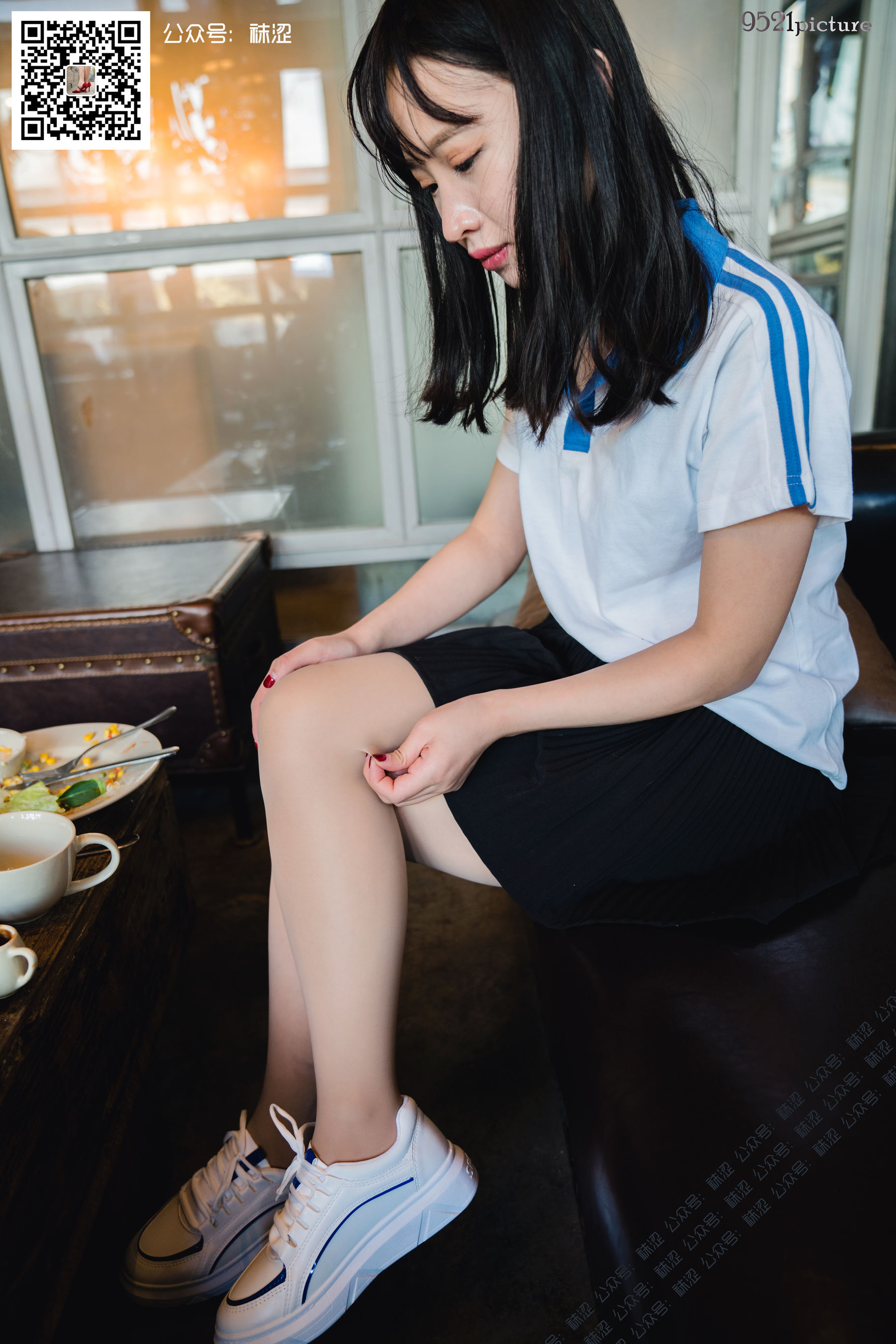 [袜涩] VOL.030 Amanda 学生制服  第5张