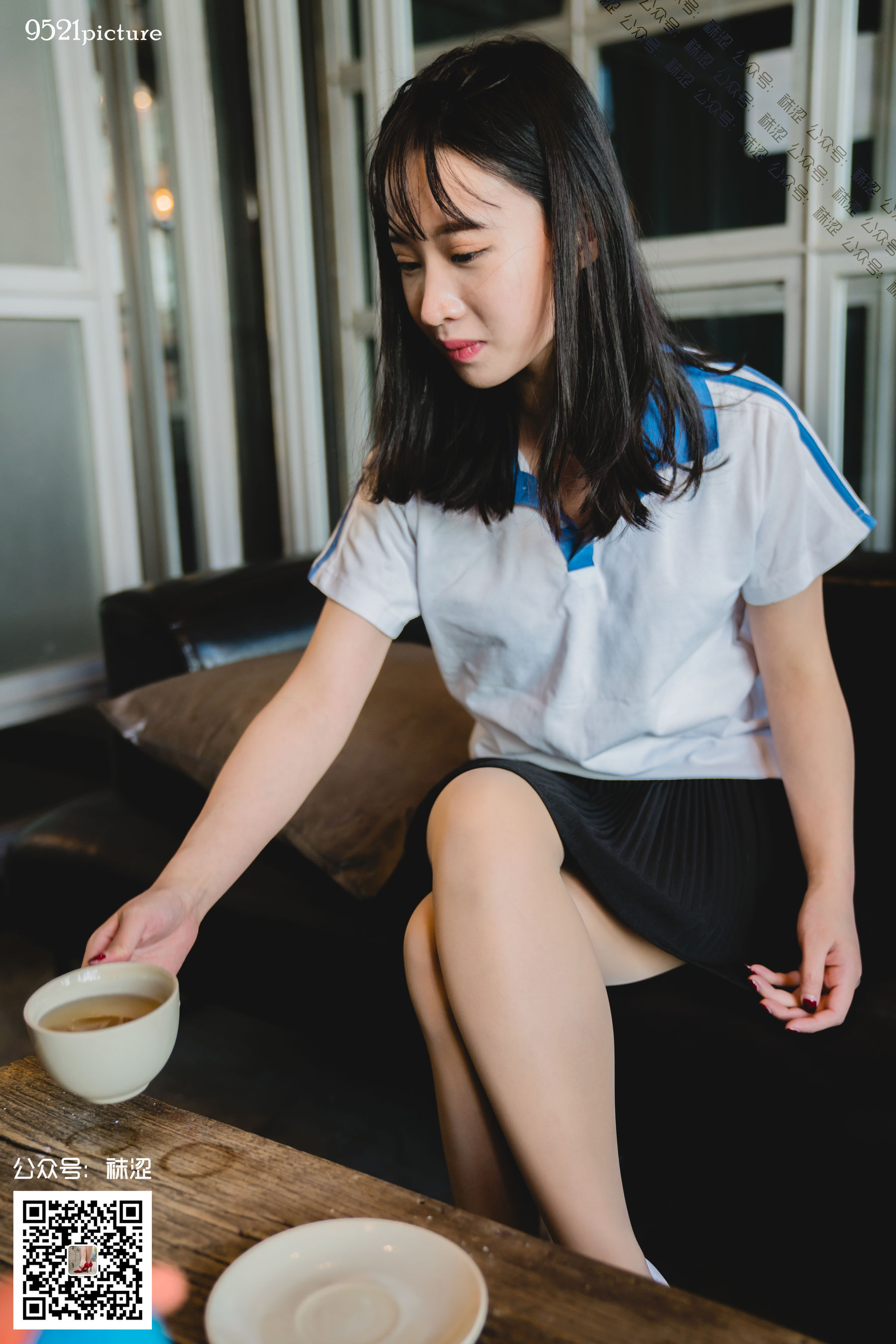 [袜涩] VOL.030 Amanda 学生制服  第1张