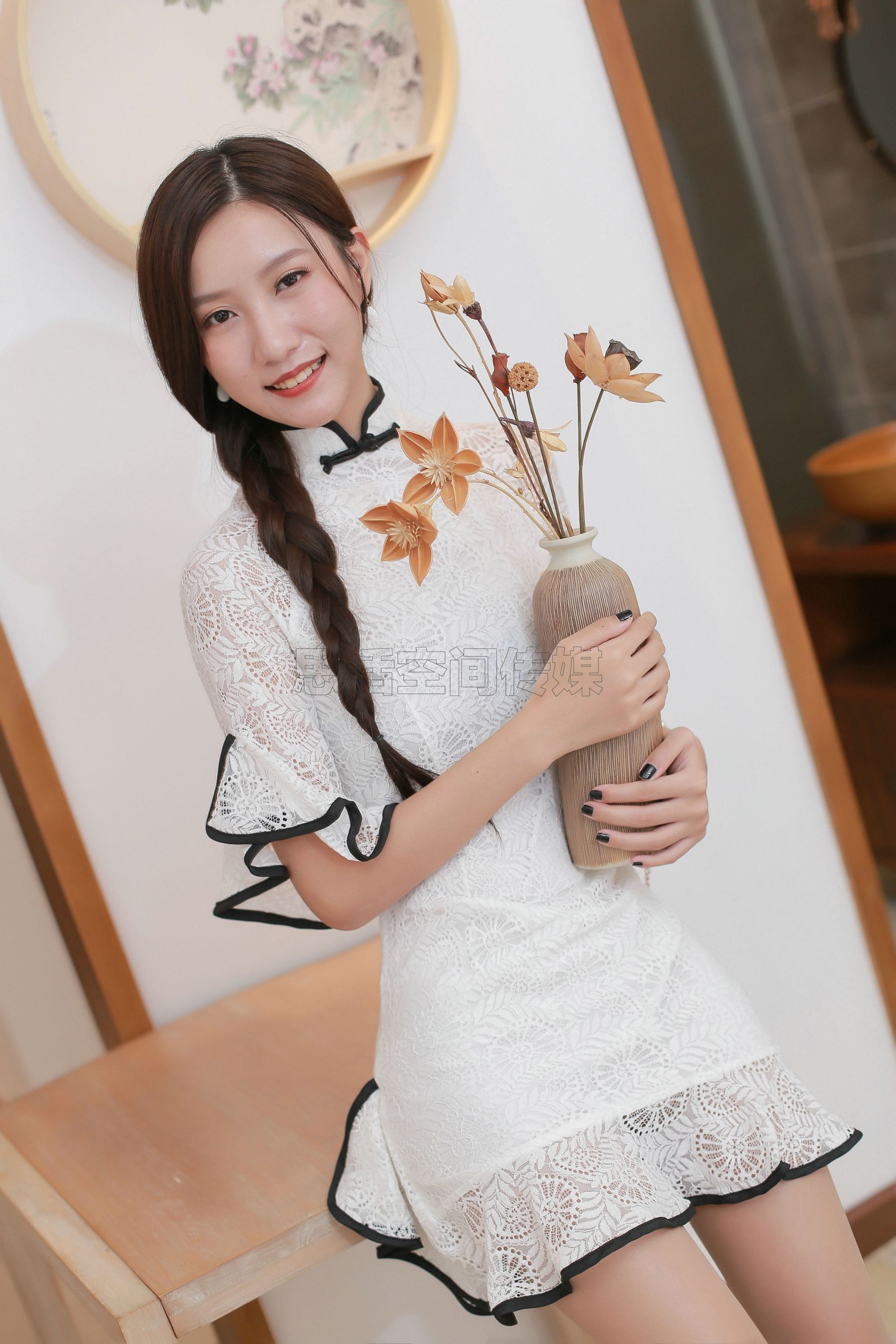 [思话SiHua] SH163 曦然 房间里的旗袍少女  第6张