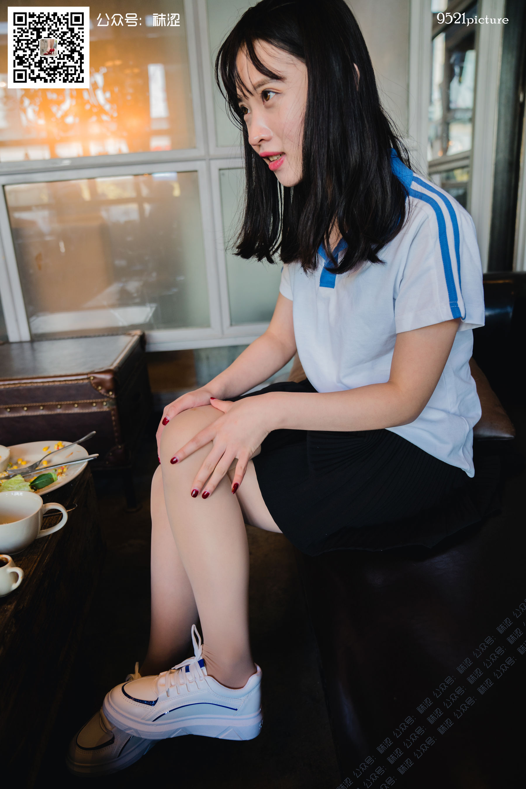 [袜涩] VOL.030 Amanda 学生制服  第5张