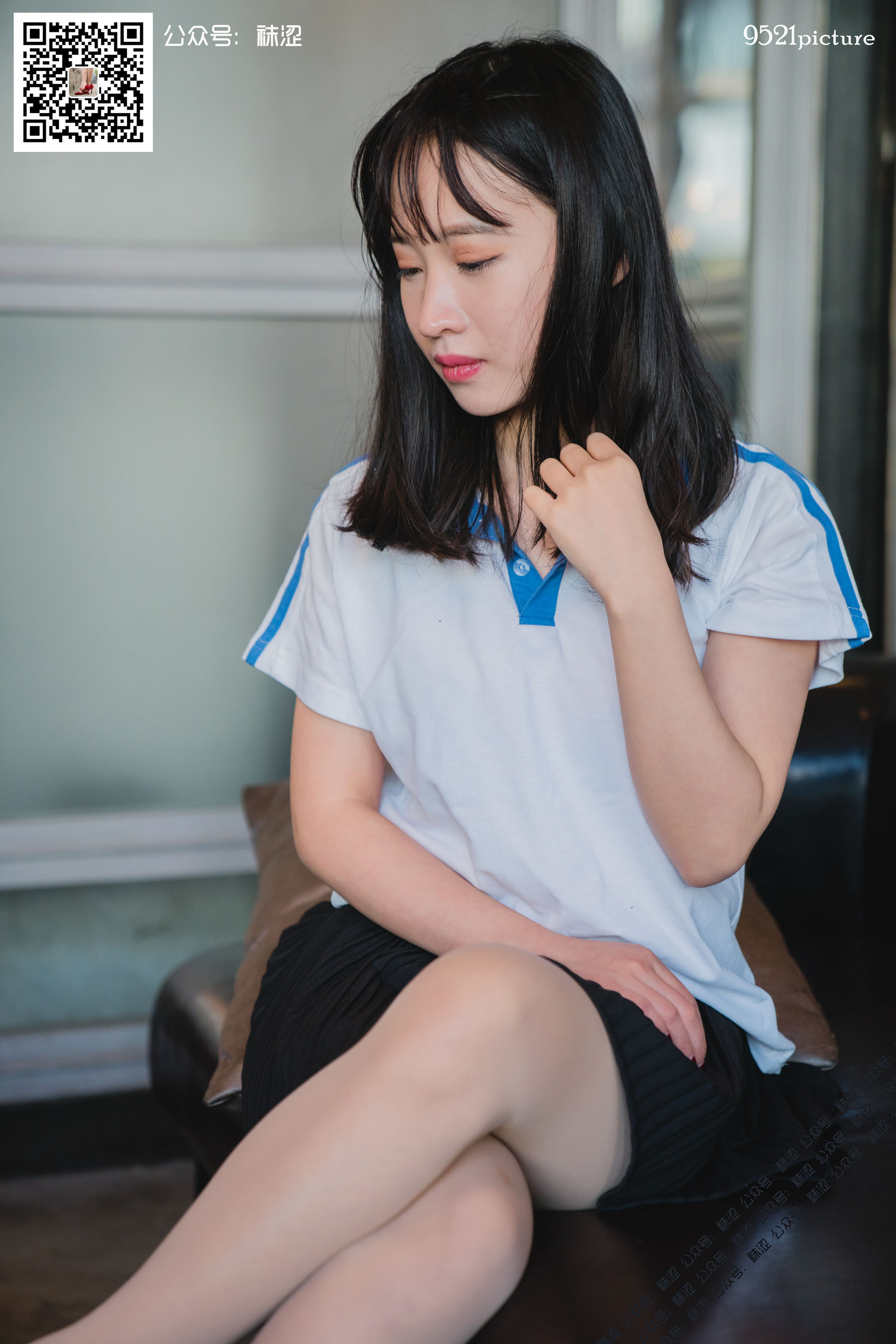 [袜涩] VOL.030 Amanda 学生制服  第9张