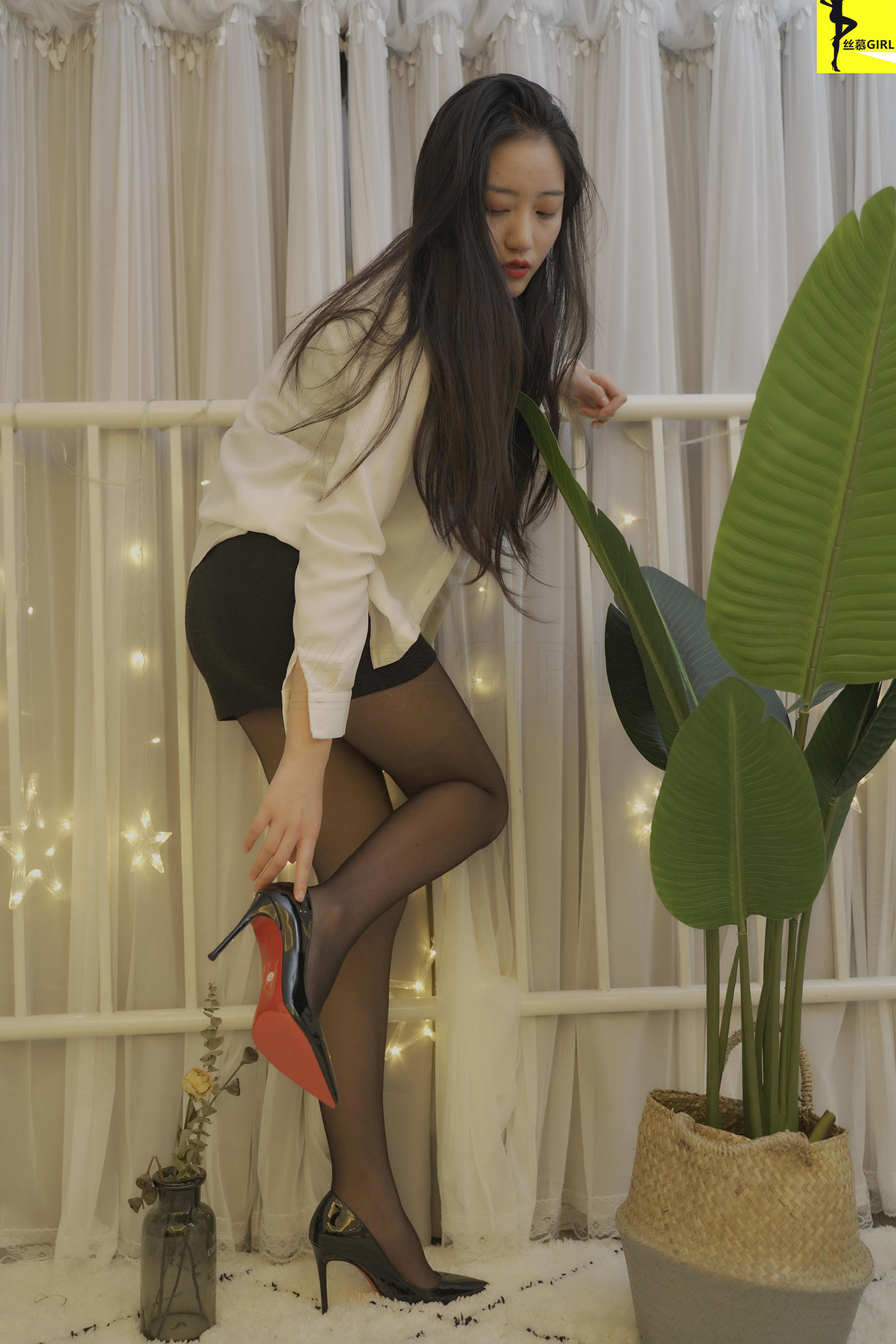 [丝慕] 第032期 双双 丝密《她来了》  第8张