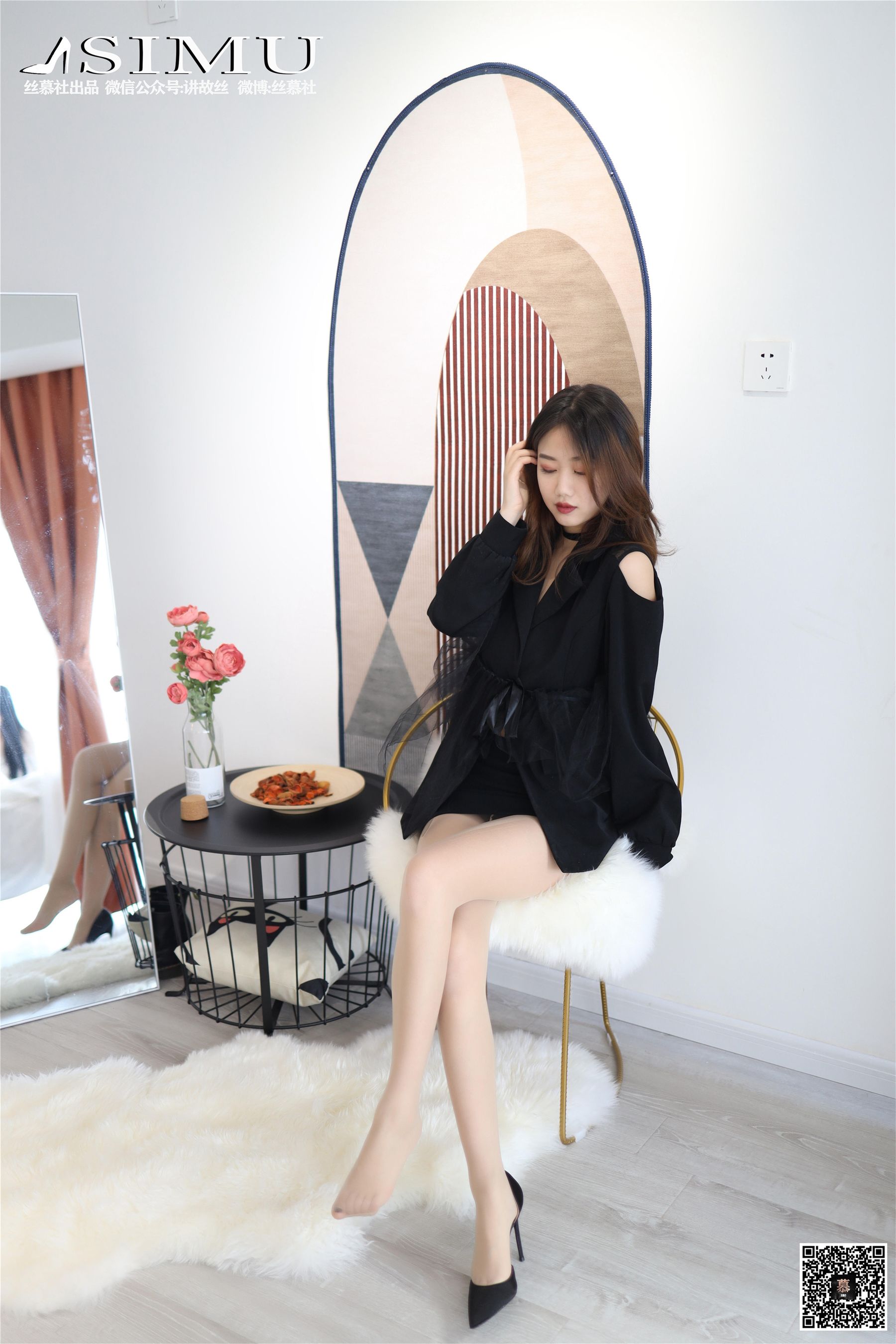 [丝慕] 特写集TX018 米朵 《经典的肉丝》  第48张