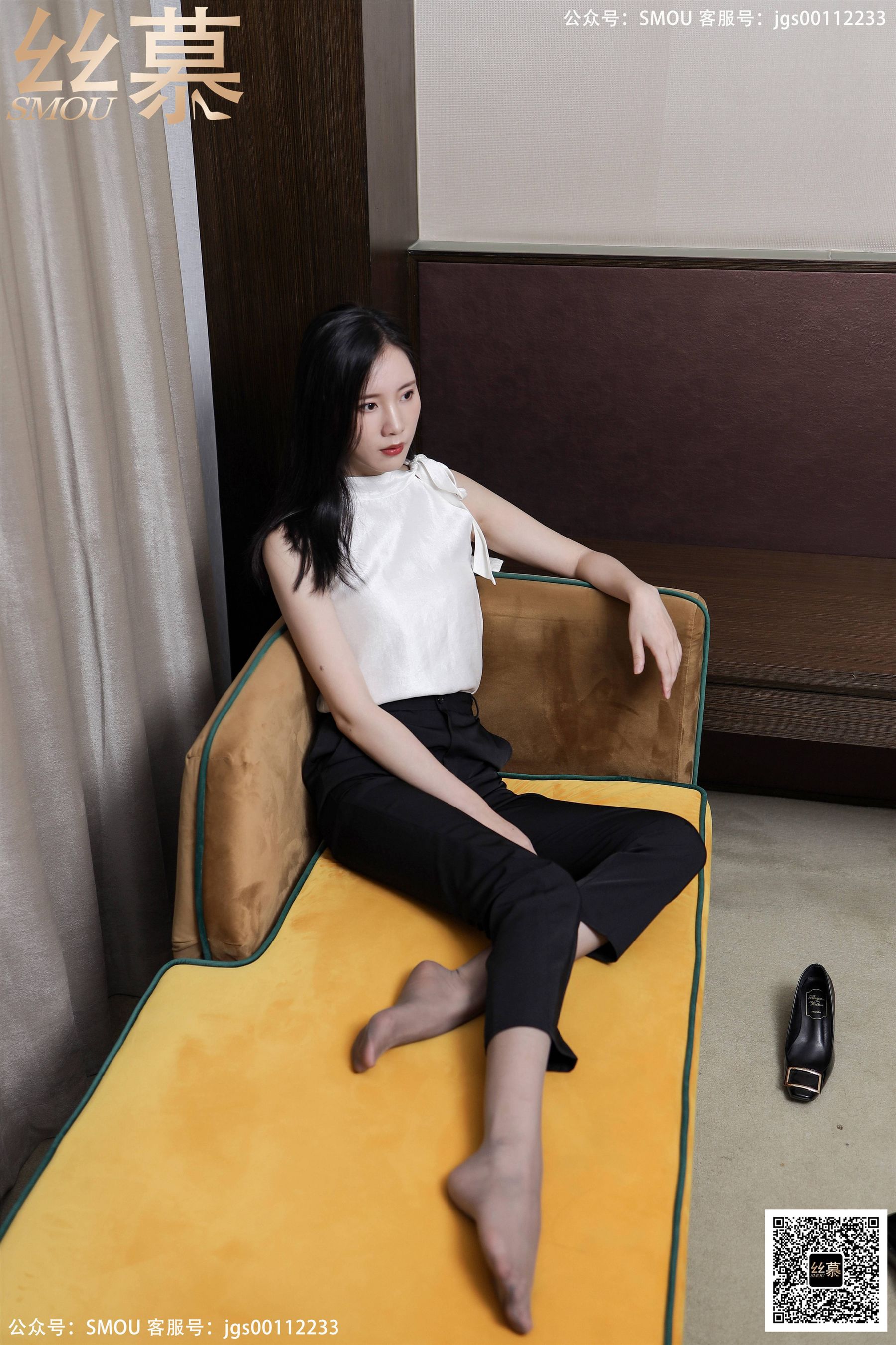 [丝慕] SM425 紫宁 《高腰OL西裤袜》  第47张