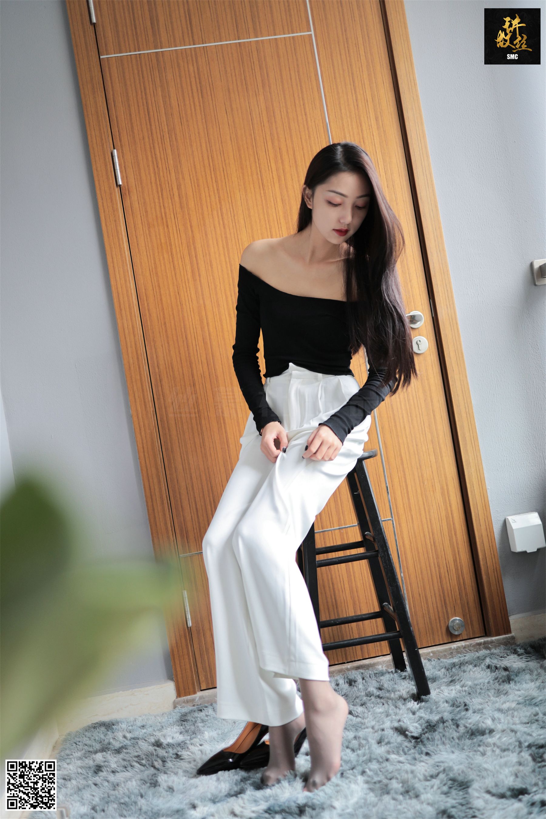 [丝慕] 特写集TX004 诗晴 《天鹅绒裤里丝》  第3张