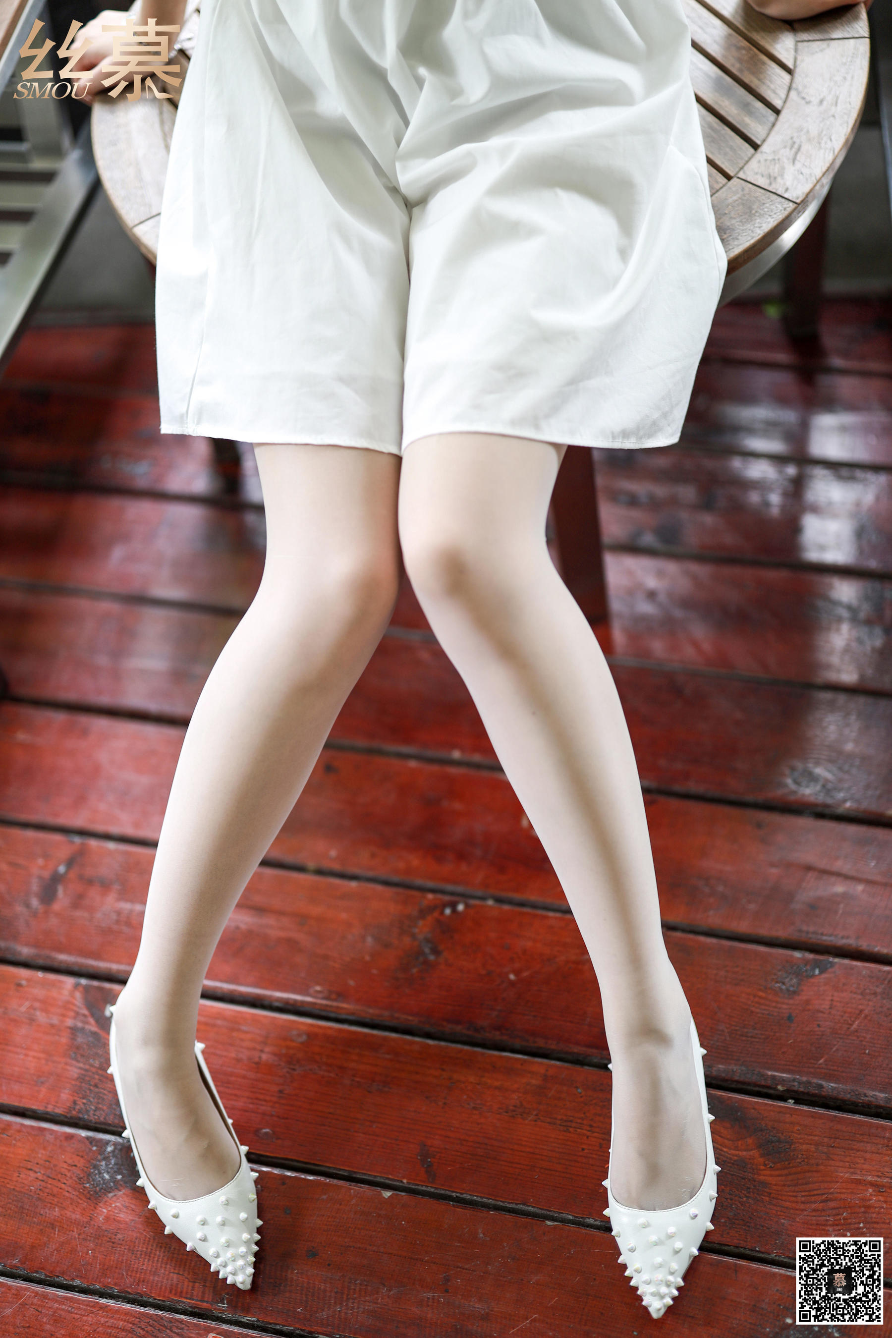 [丝慕] 特写集TX030 文欣 《阳光下的白丝光影》  第17张