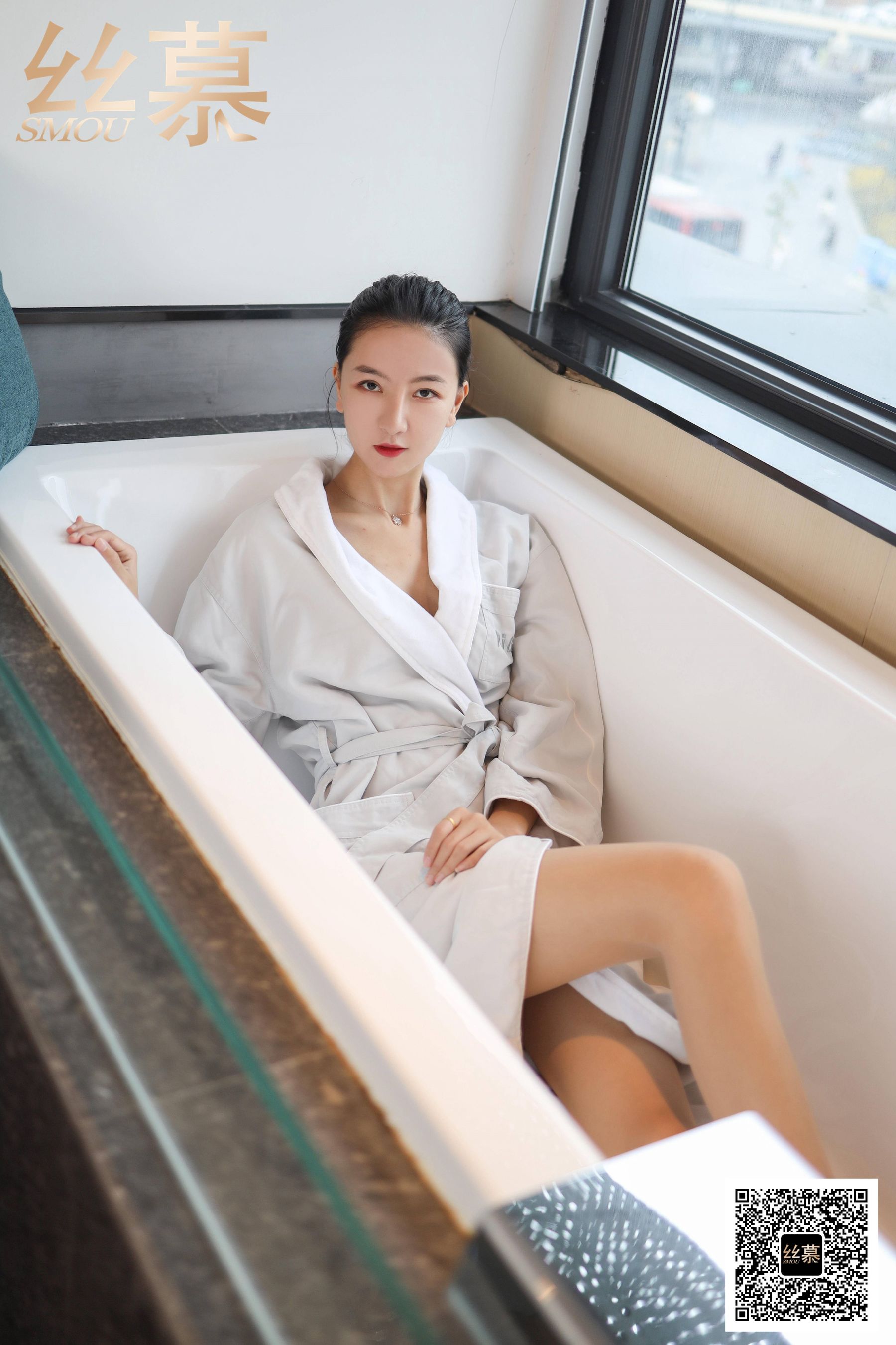 [丝慕] SM410 茗茗 《法兰绒浴袍》  第7张