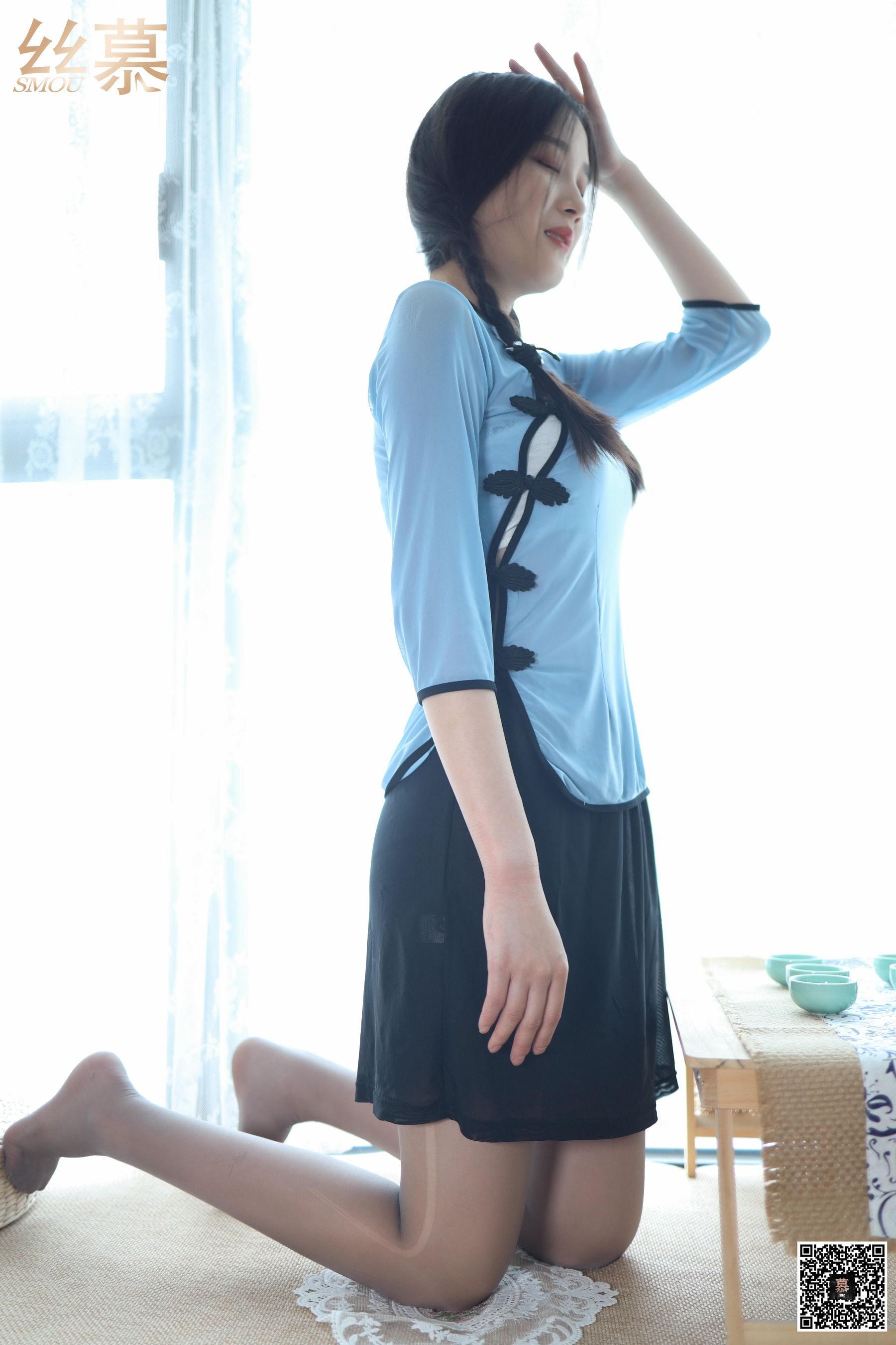 [丝慕] 特写集TX037 熙熙 《穿越民国看灰丝》  第5张