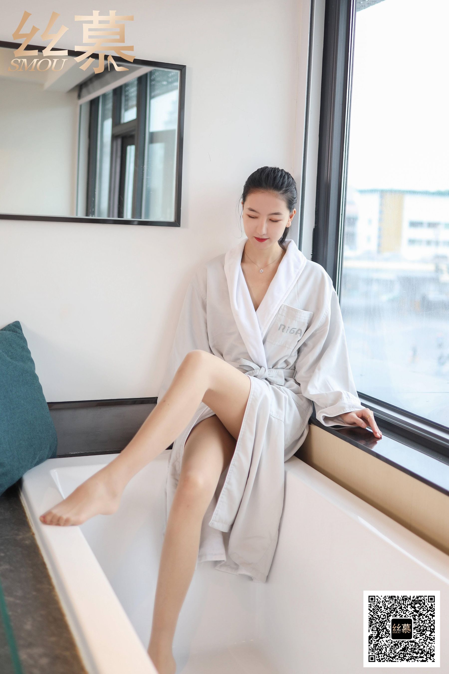 [丝慕] SM410 茗茗 《法兰绒浴袍》  第5张