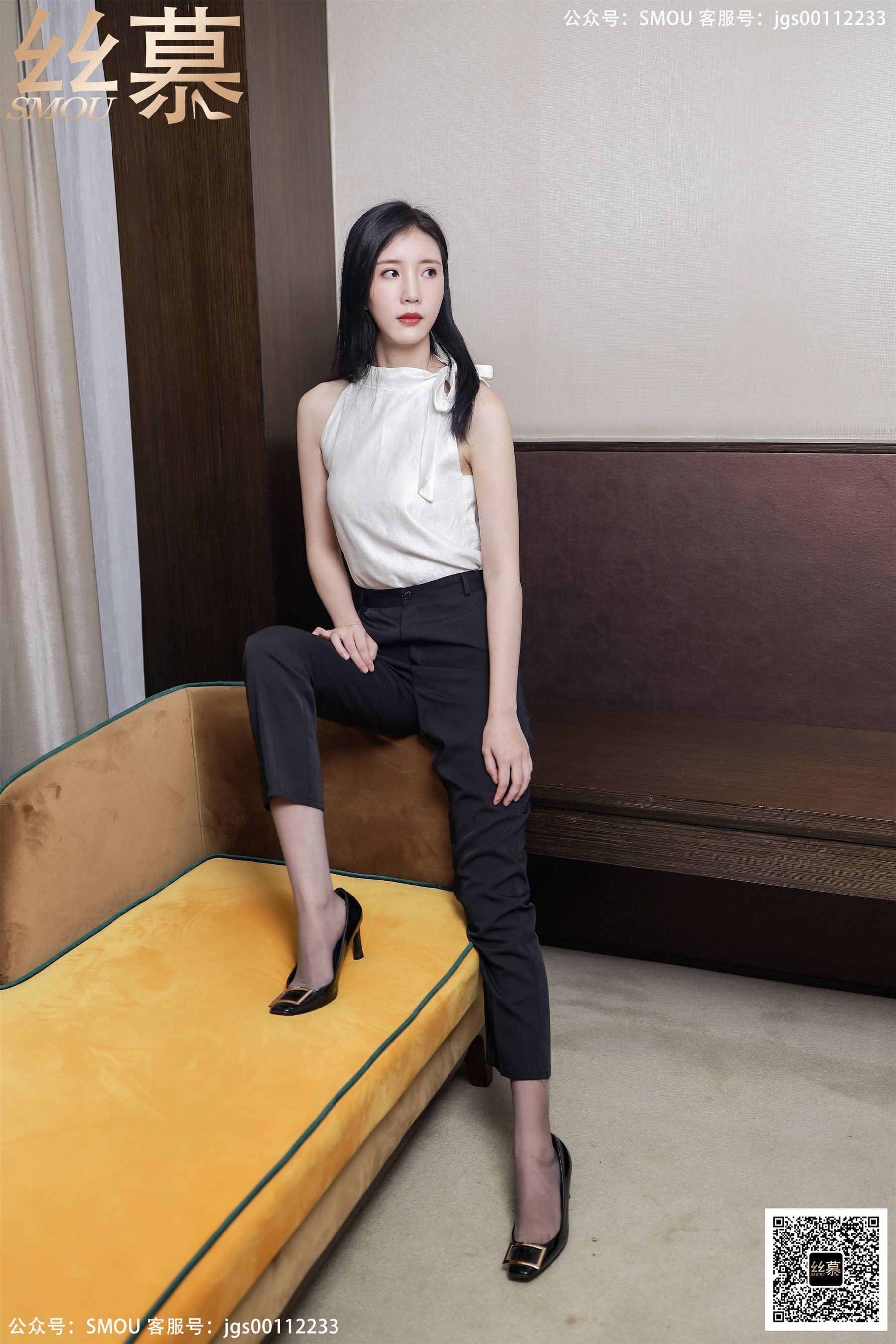 [丝慕] SM425 紫宁 《高腰OL西裤袜》  第8张