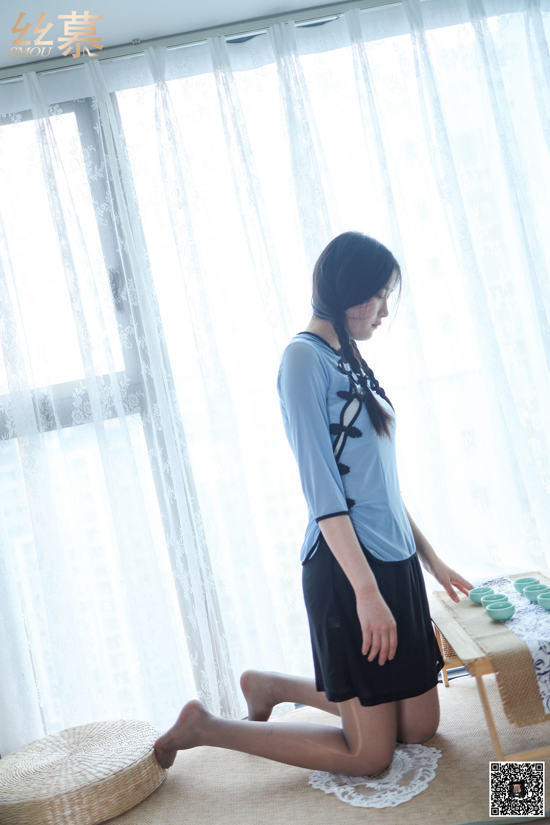 [丝慕] 特写集TX037 熙熙 《穿越民国看灰丝》  第6张