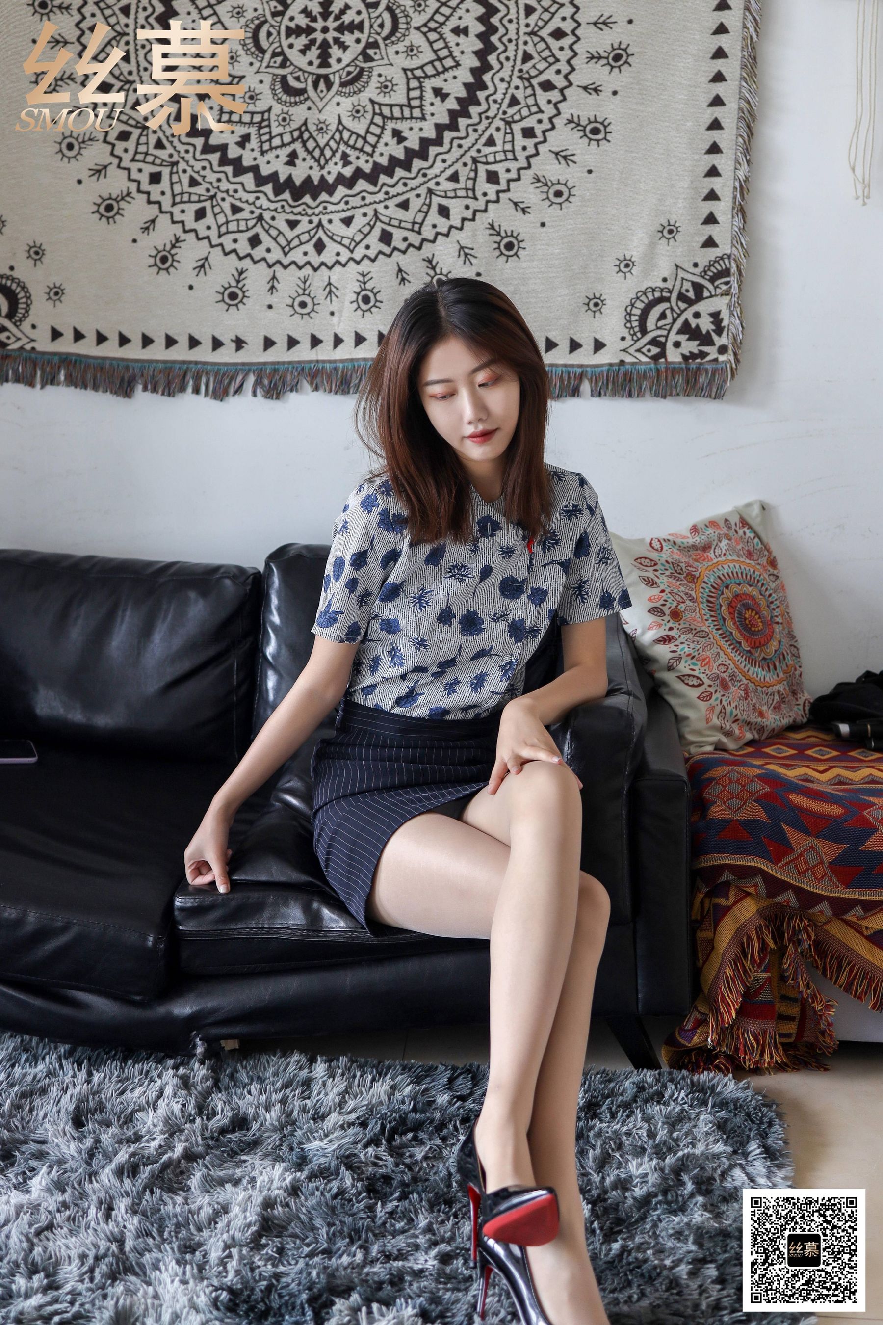 [丝慕] SM415 米朵 《空姐的超薄款制服袜》  第3张