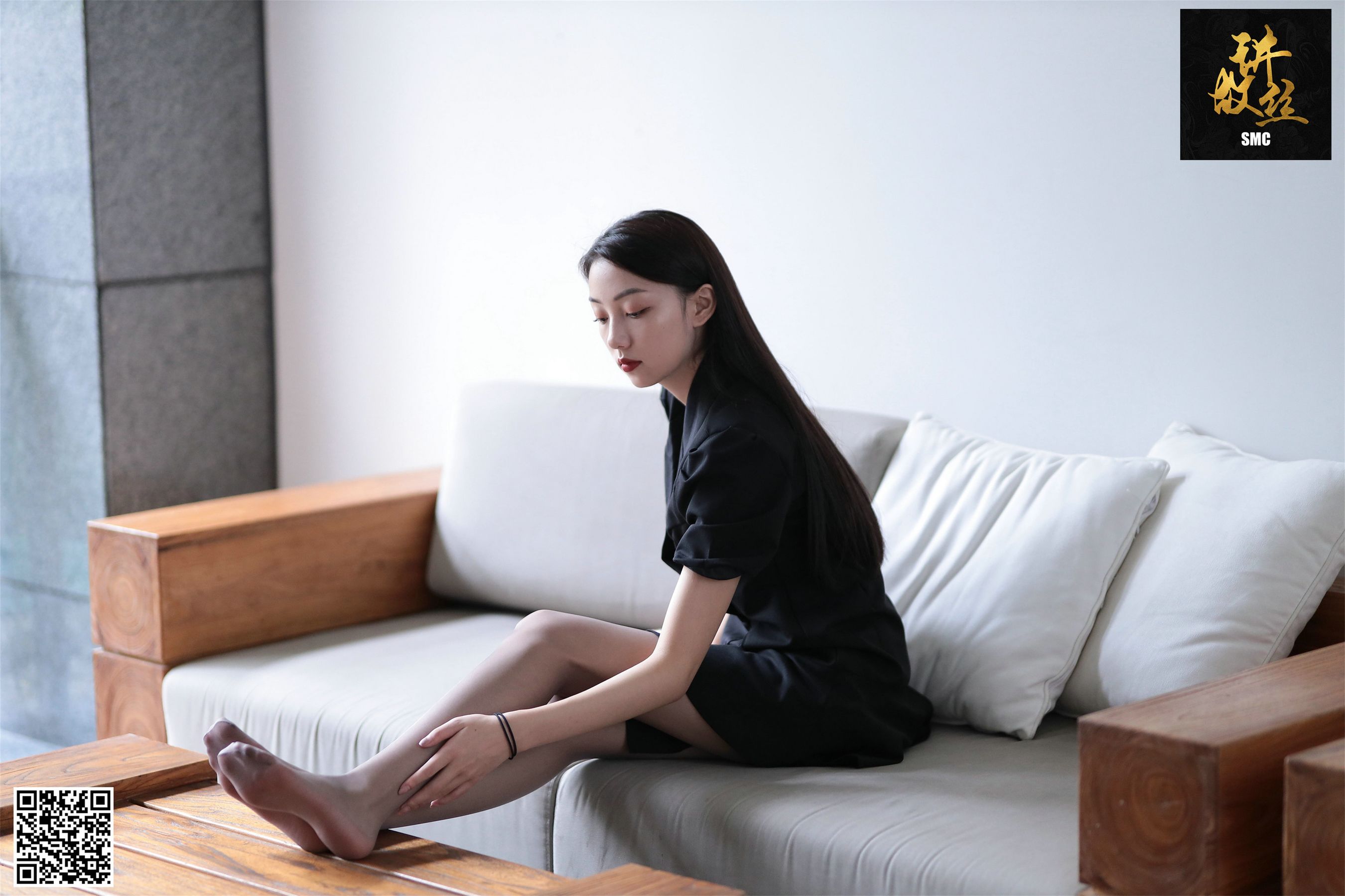 [丝慕] 特写集TX001 诗晴 《灰丝特写》  第14张