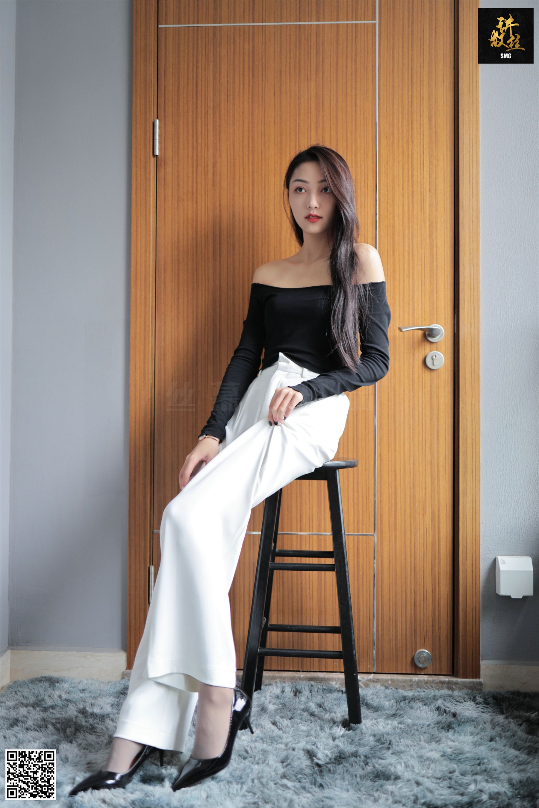 [丝慕] 特写集TX004 诗晴 《天鹅绒裤里丝》  第4张