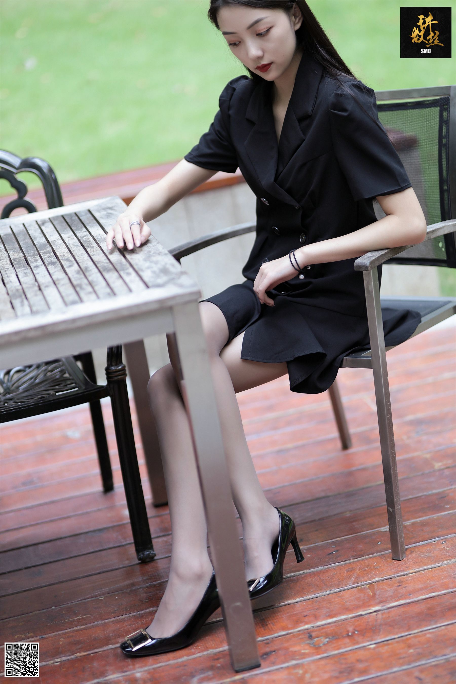 [丝慕] 特写集TX001 诗晴 《灰丝特写》  第9张