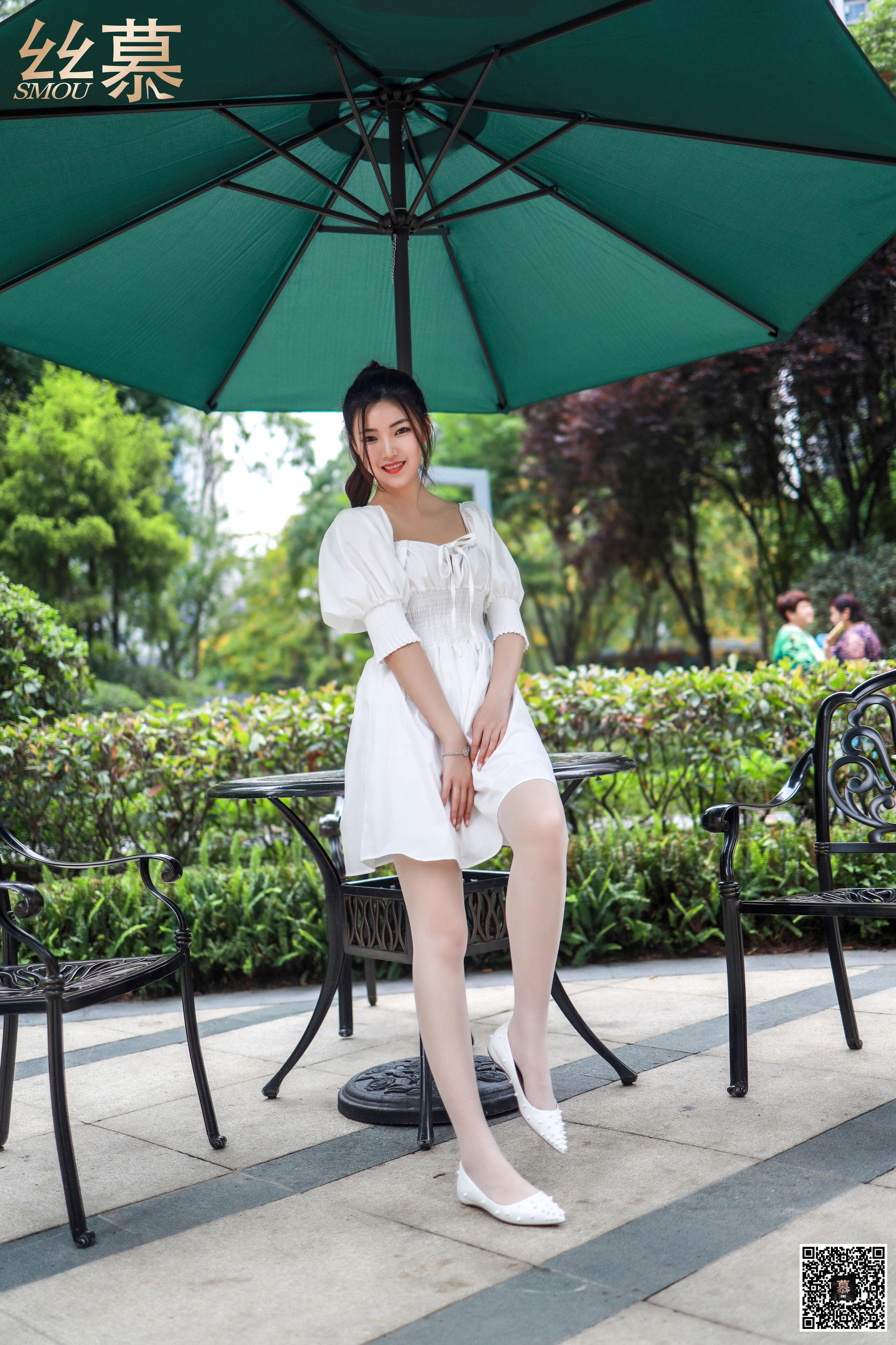 [丝慕] 特写集TX030 文欣 《阳光下的白丝光影》  第10张