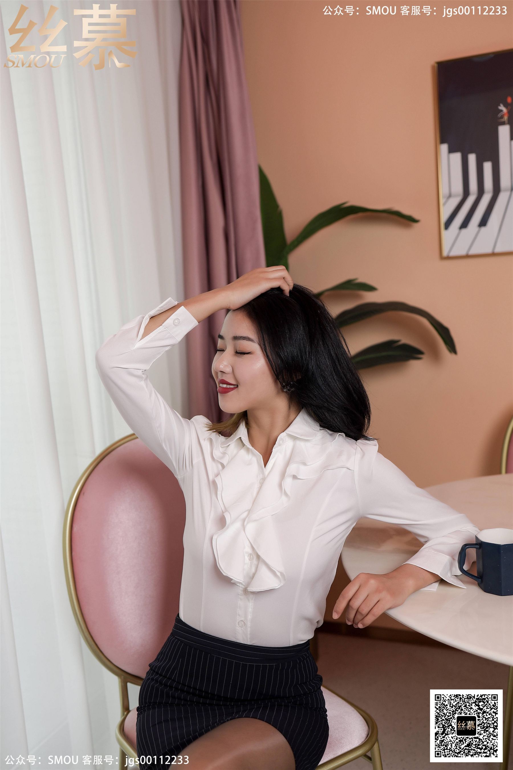 [丝慕] SM422 新模 《珠光T裆连裤袜》  第19张