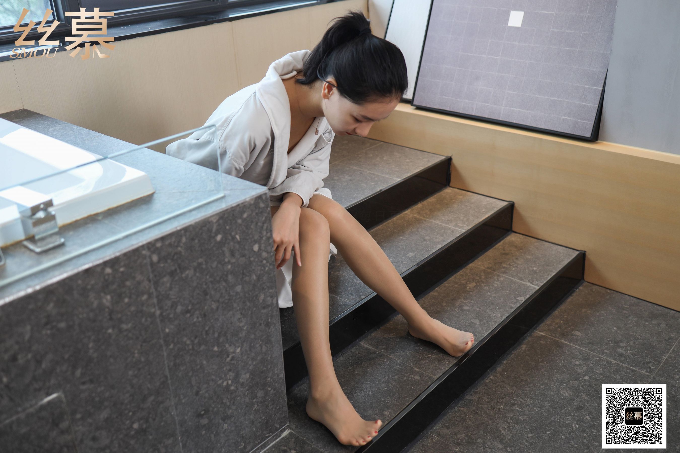 [丝慕] SM410 茗茗 《法兰绒浴袍》  第11张