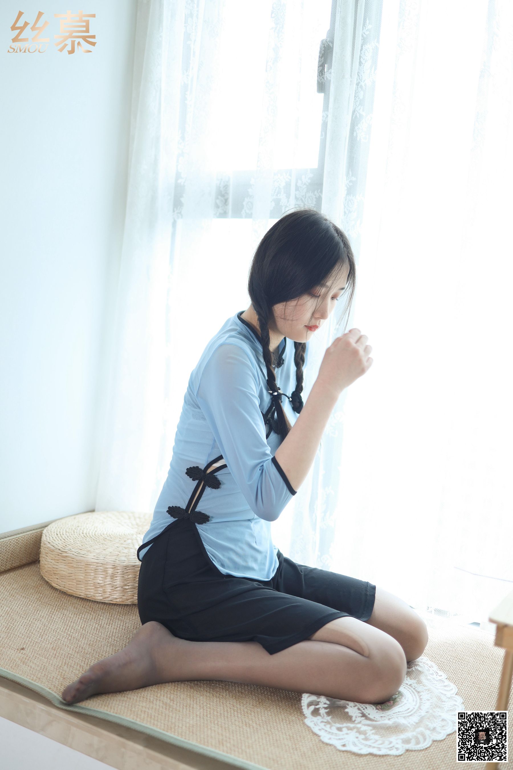 [丝慕] 特写集TX037 熙熙 《穿越民国看灰丝》  第7张