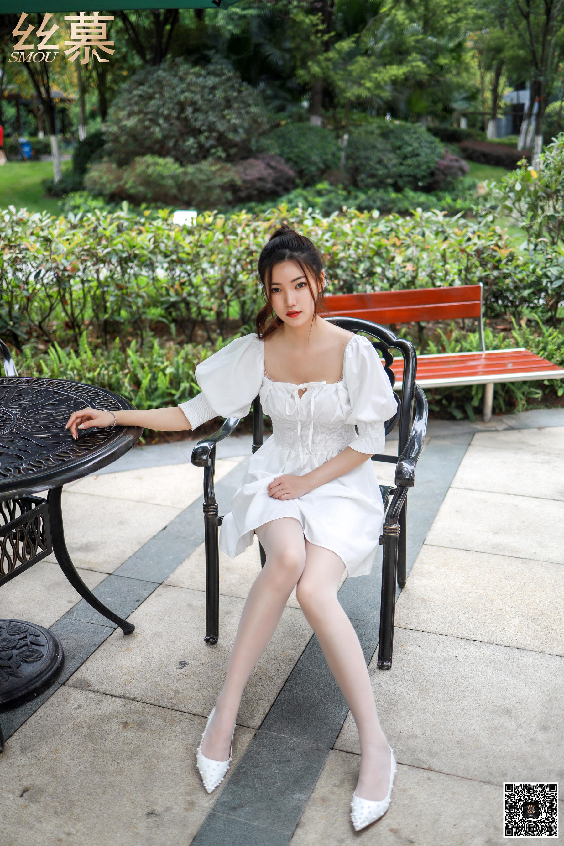 [丝慕] 特写集TX030 文欣 《阳光下的白丝光影》  第4张