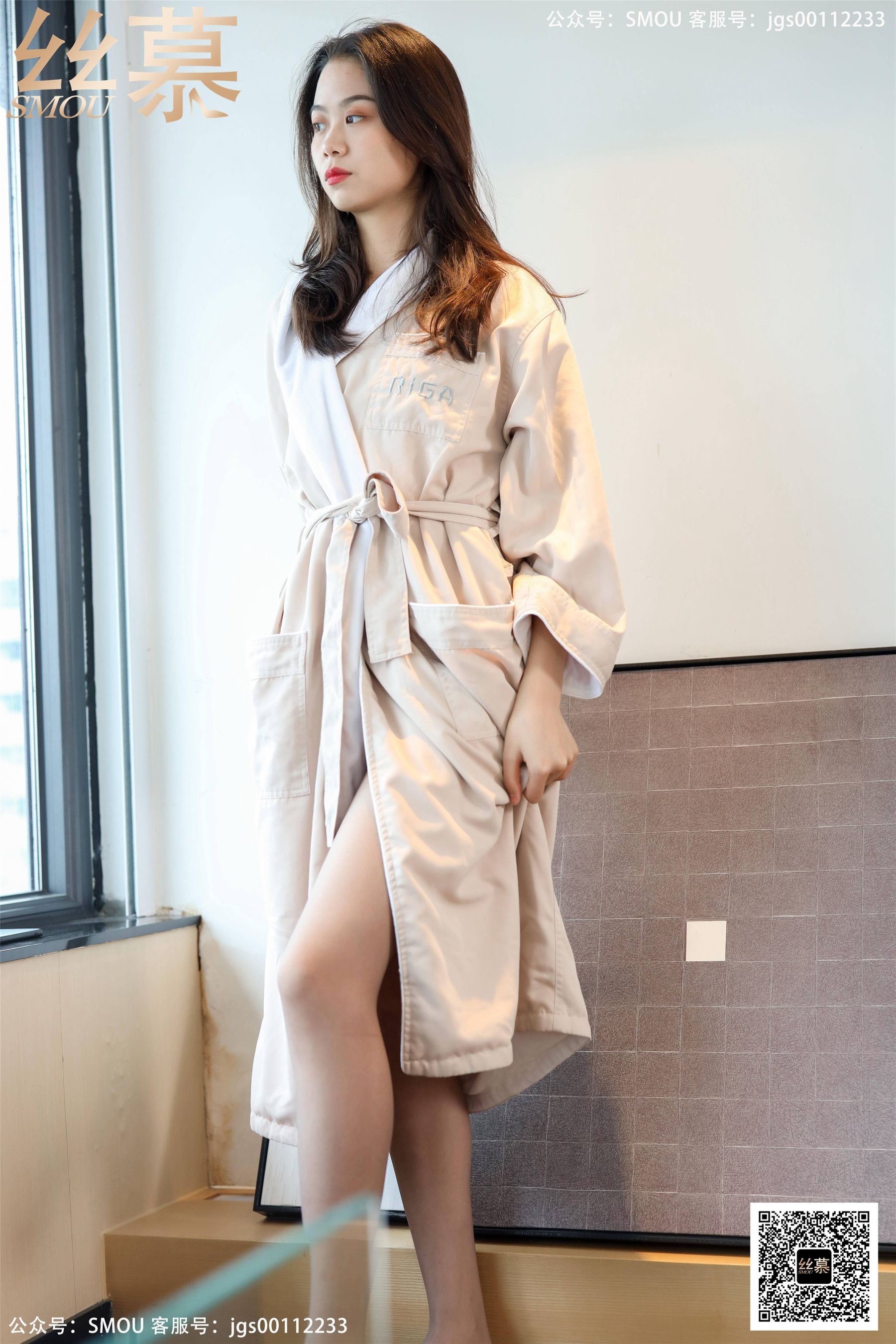 [丝慕] SM424 芝芝 《BONAS灰色薄款袜》  第15张