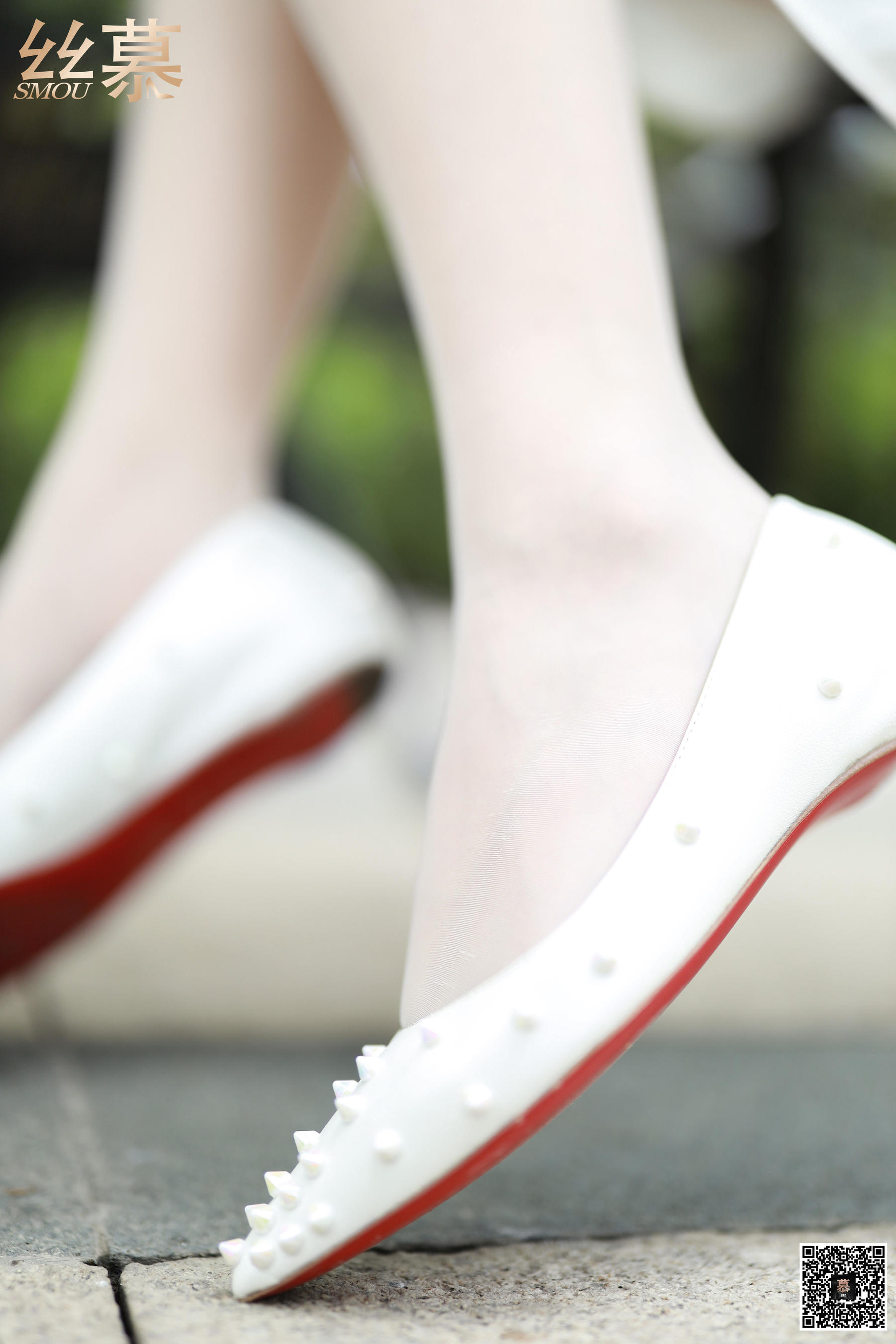 [丝慕] 特写集TX030 文欣 《阳光下的白丝光影》  第11张