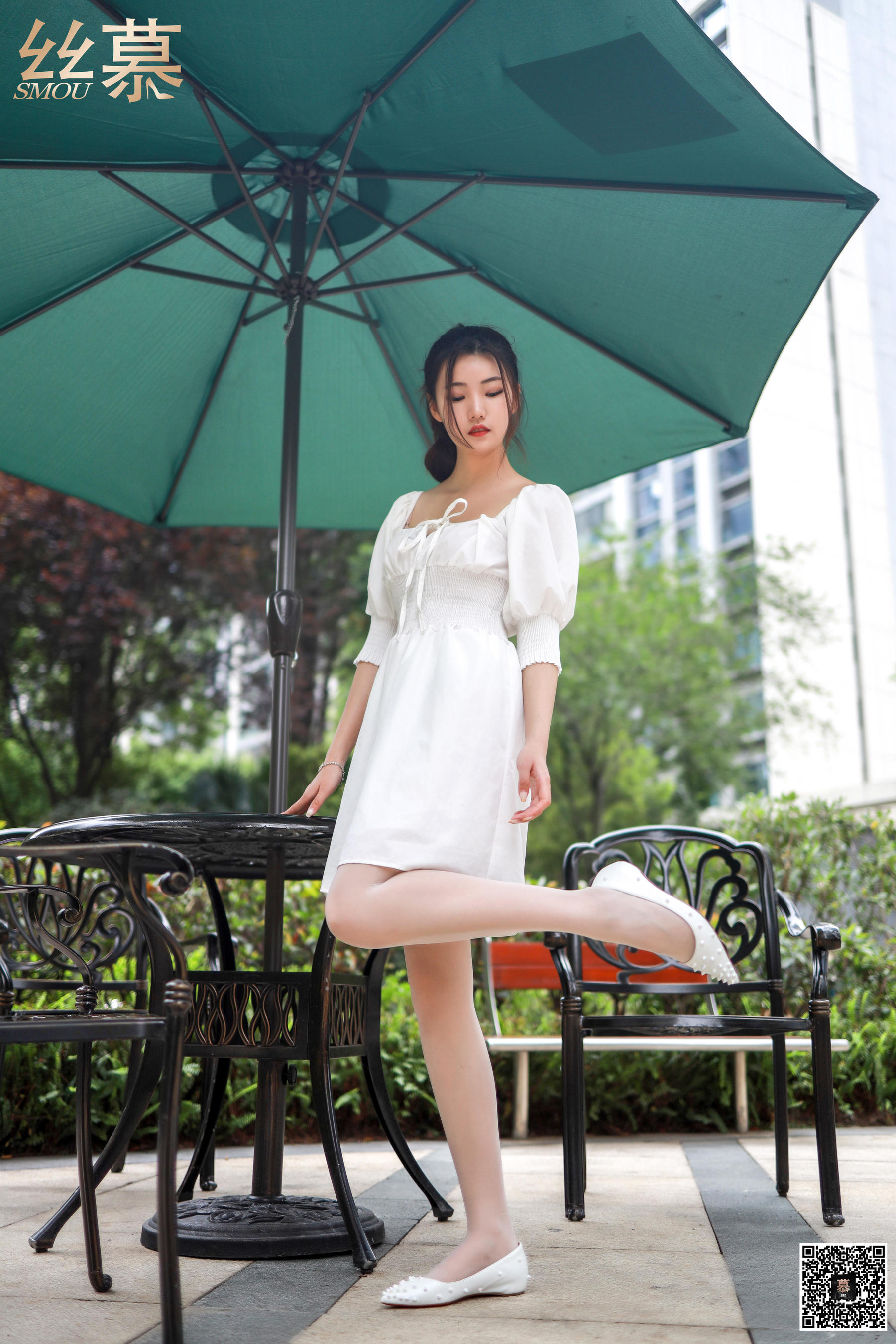 [丝慕] 特写集TX030 文欣 《阳光下的白丝光影》  第11张