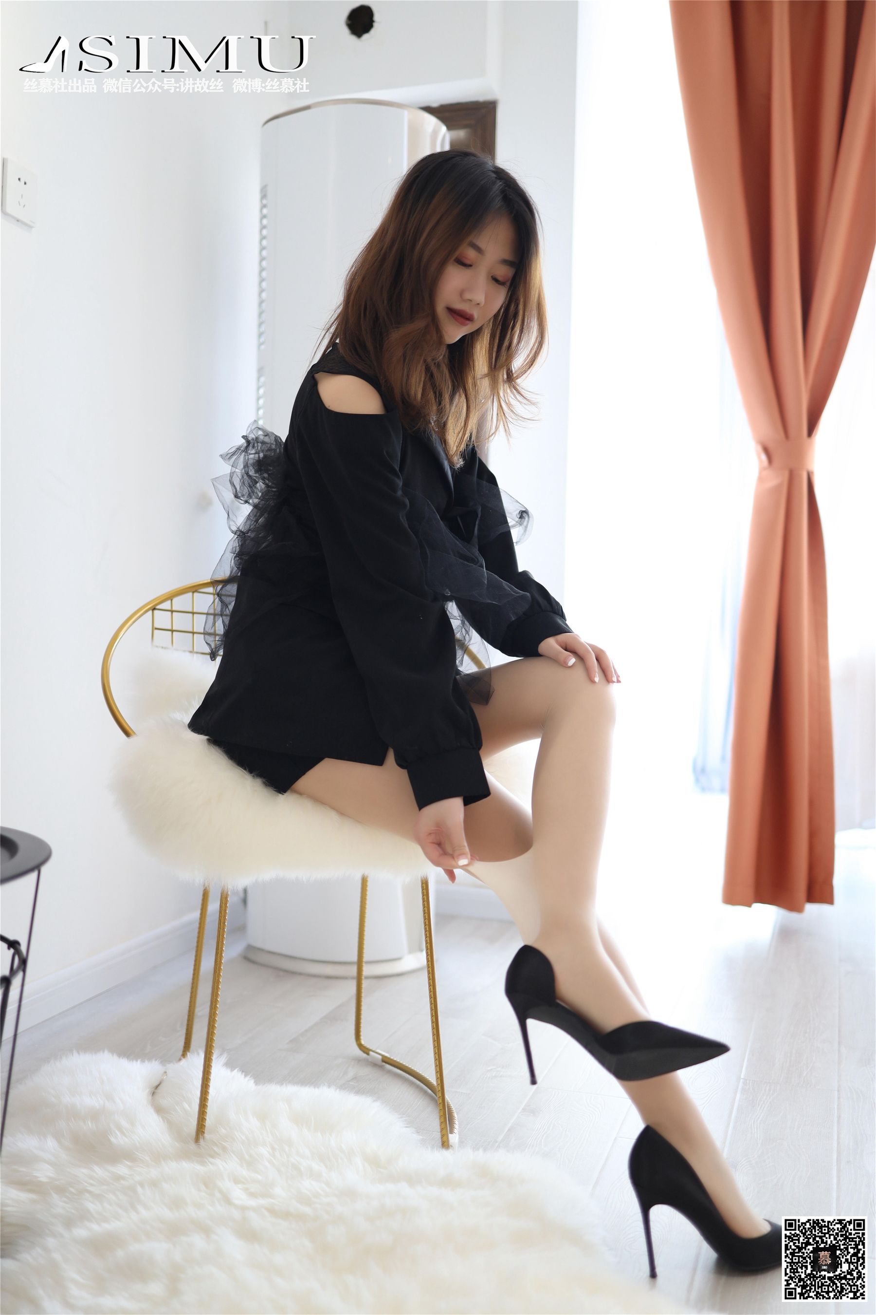 [丝慕] 特写集TX018 米朵 《经典的肉丝》  第12张