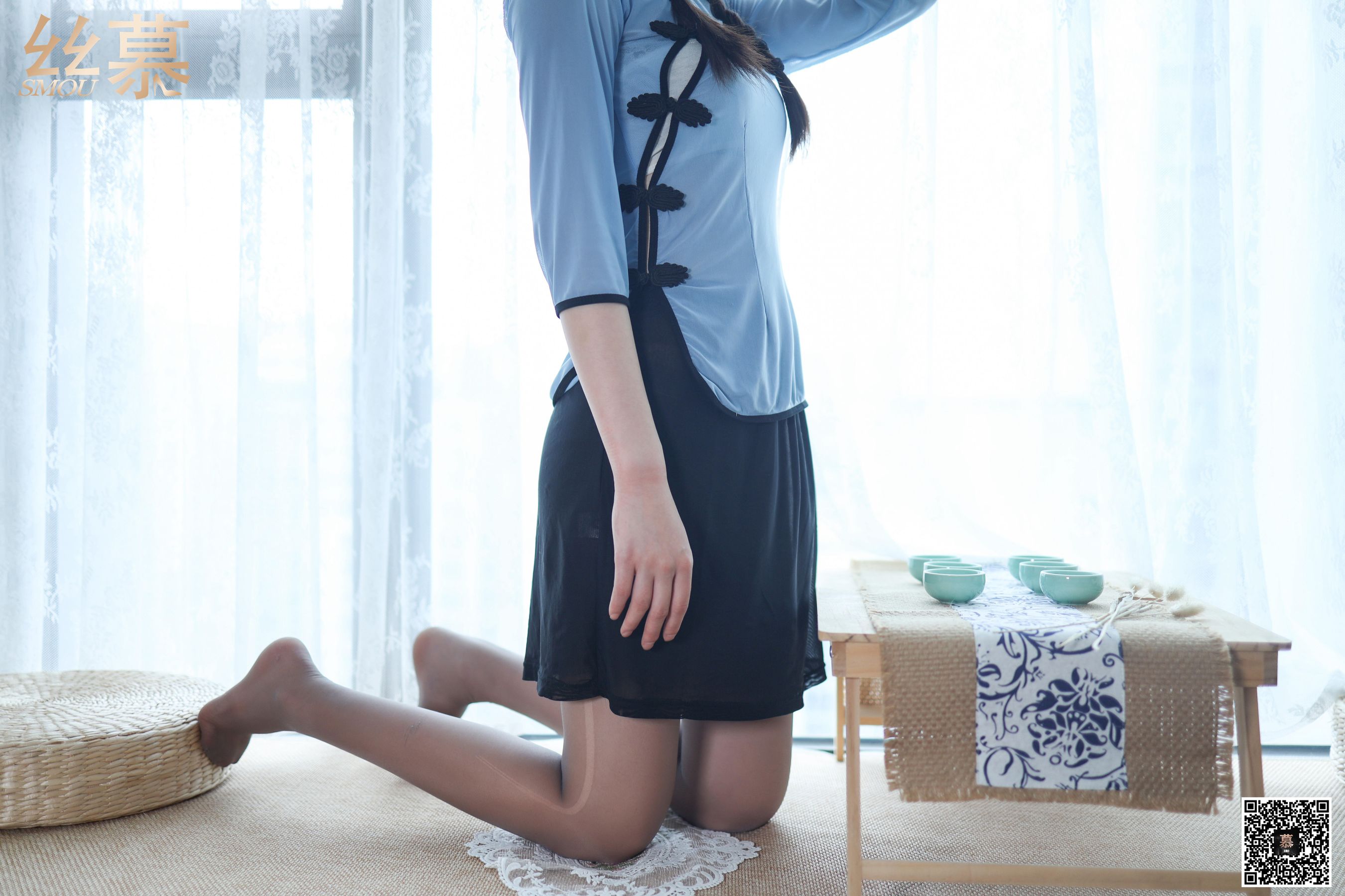 [丝慕] 特写集TX037 熙熙 《穿越民国看灰丝》  第6张