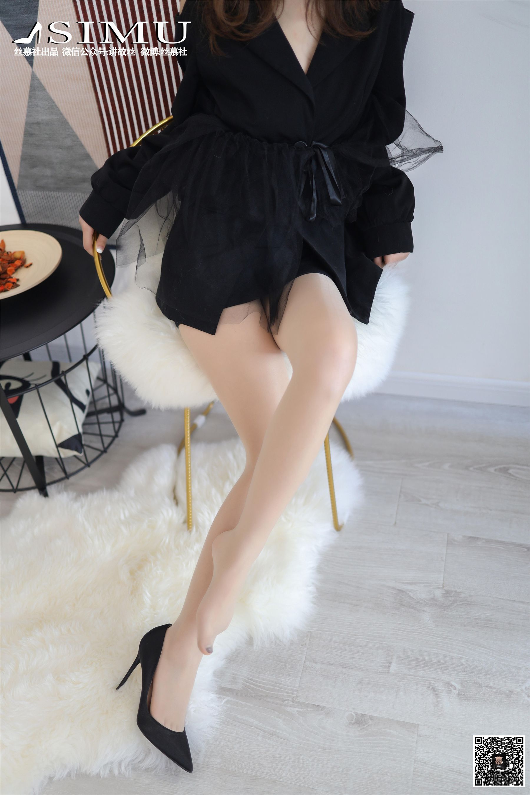 [丝慕] 特写集TX018 米朵 《经典的肉丝》  第52张