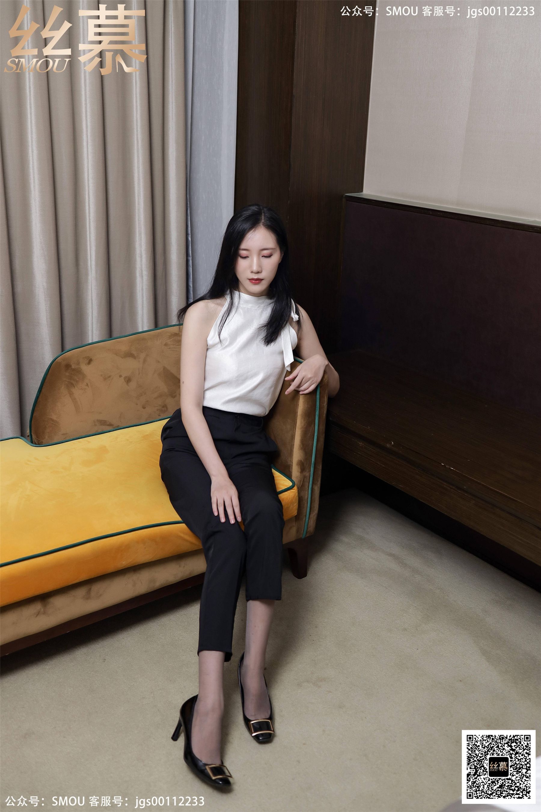 [丝慕] SM425 紫宁 《高腰OL西裤袜》  第6张