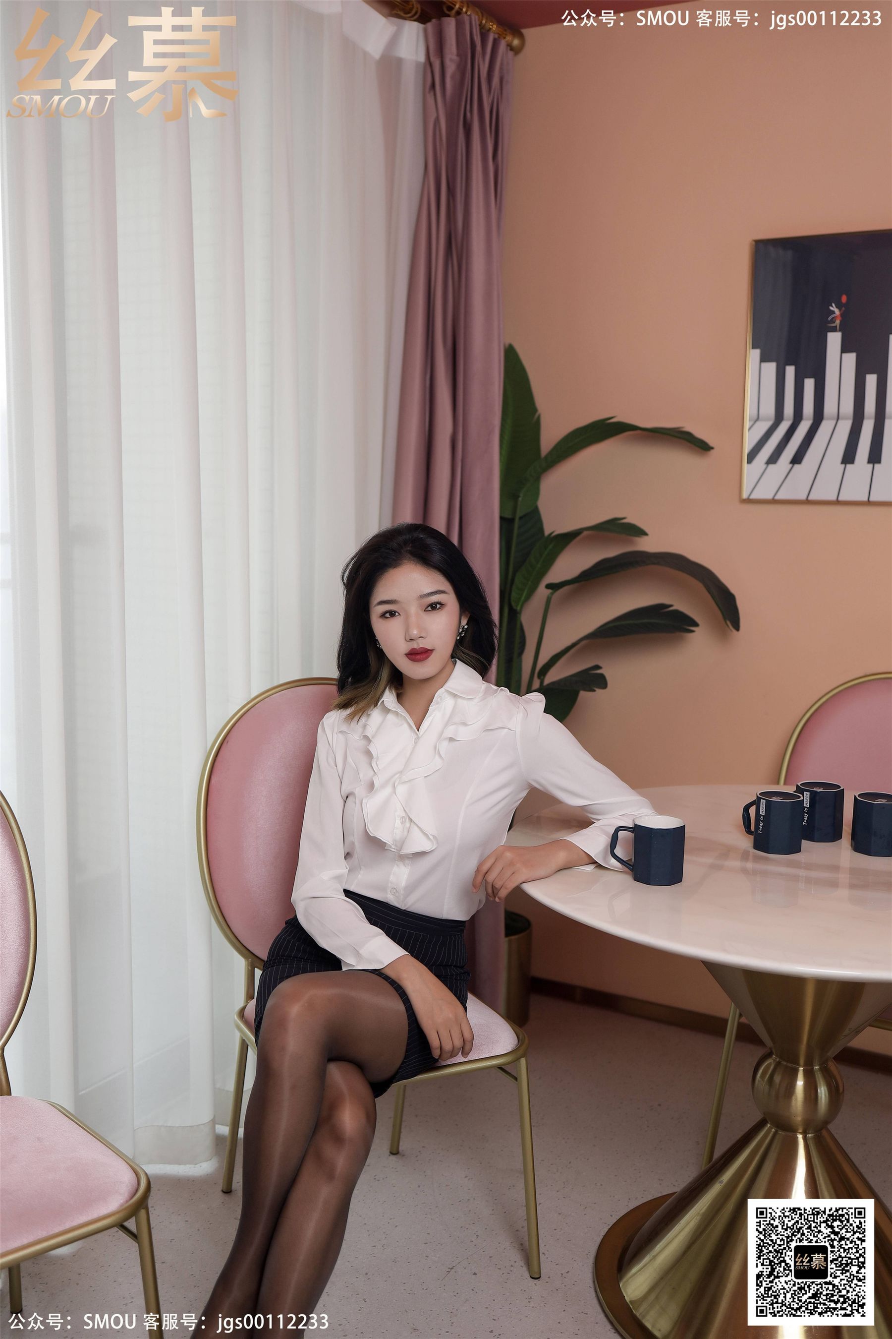 [丝慕] SM422 新模 《珠光T裆连裤袜》  第19张