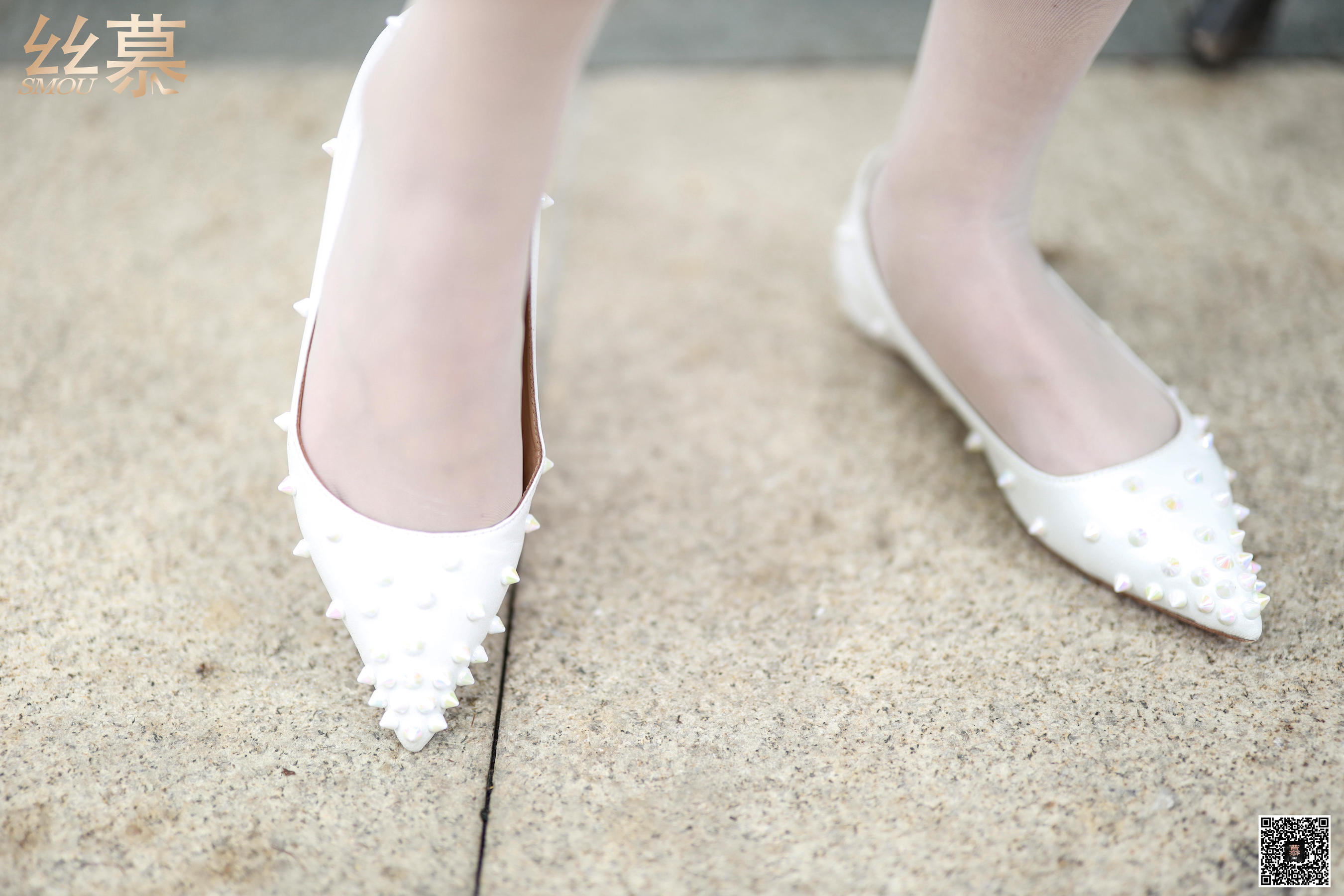 [丝慕] 特写集TX030 文欣 《阳光下的白丝光影》  第45张