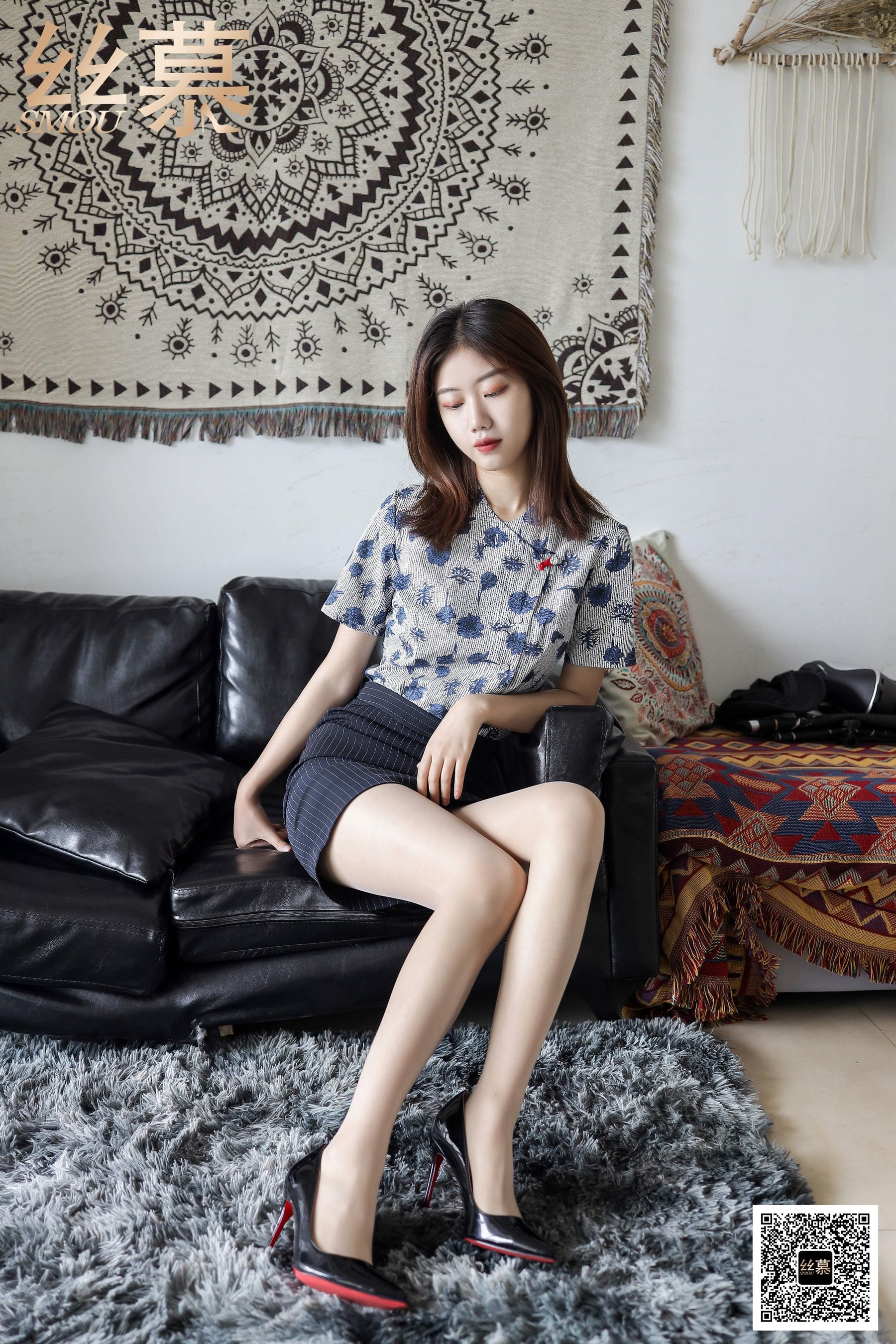 [丝慕] SM415 米朵 《空姐的超薄款制服袜》  第4张