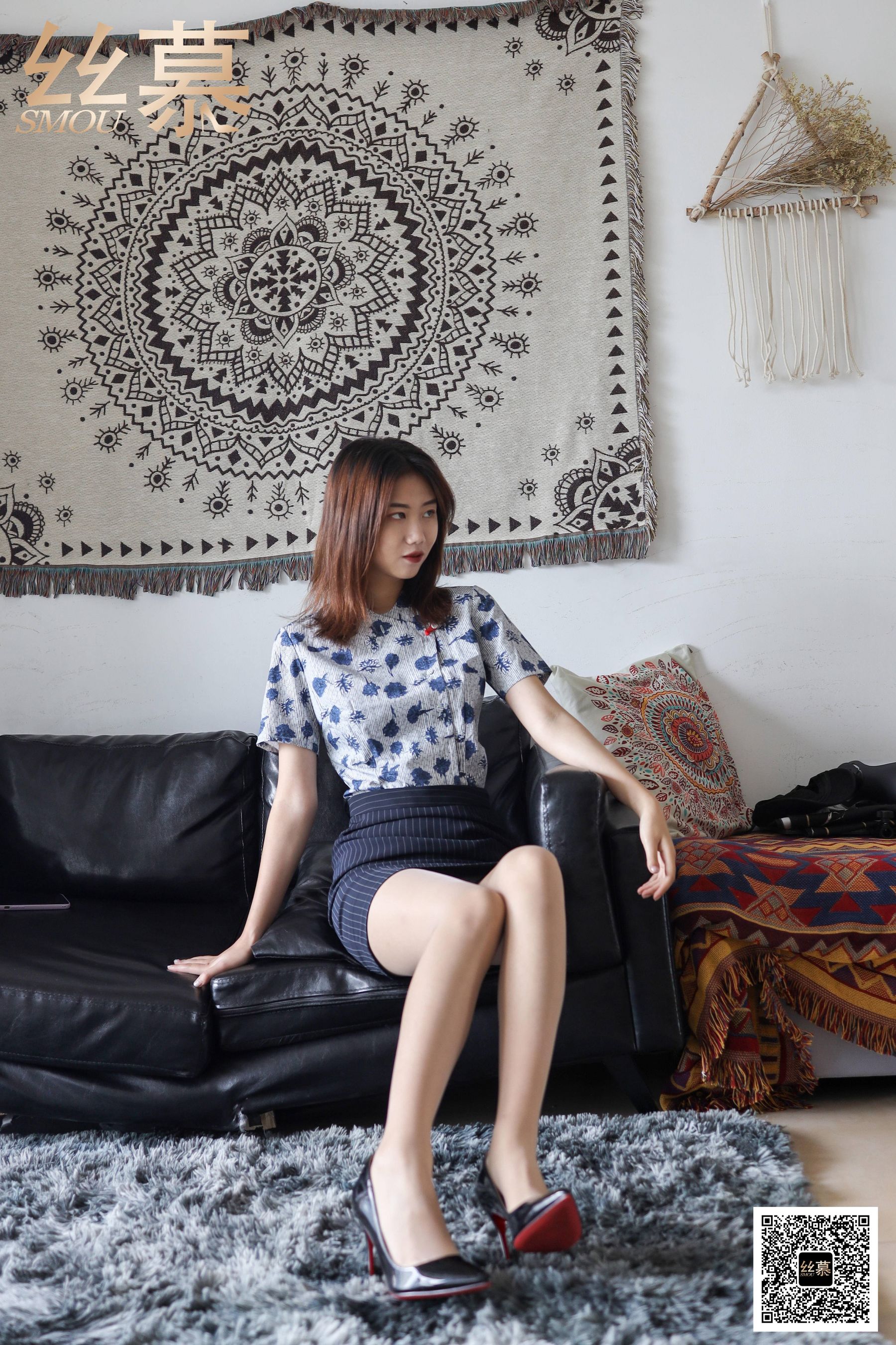 [丝慕] SM415 米朵 《空姐的超薄款制服袜》  第3张