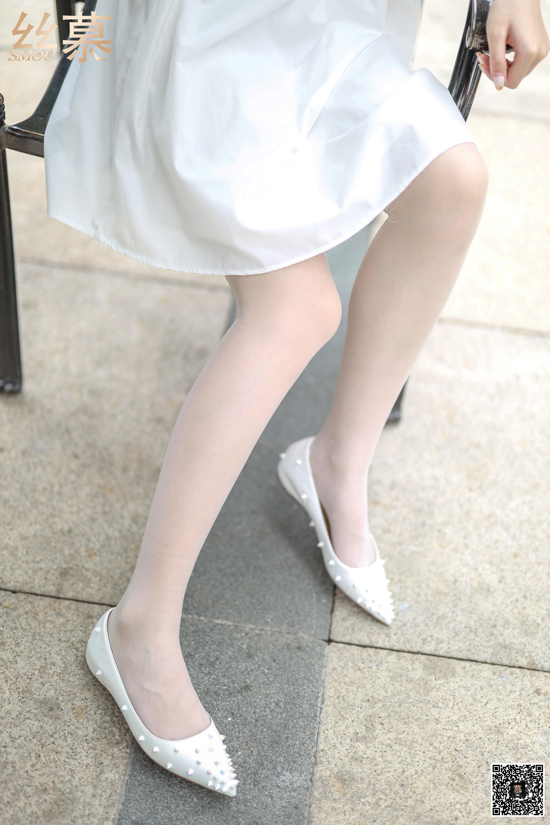 [丝慕] 特写集TX030 文欣 《阳光下的白丝光影》  第35张