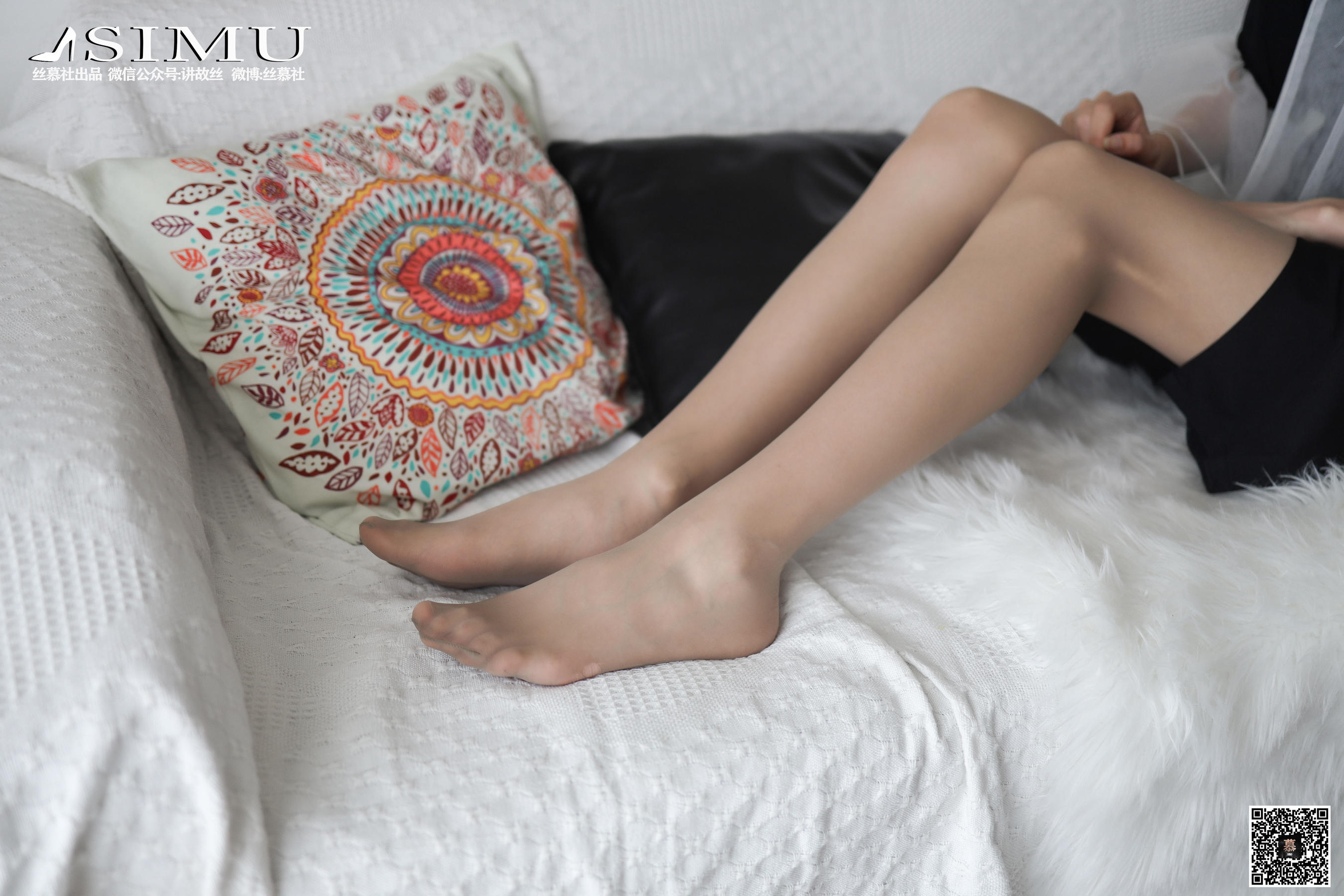 [丝慕] 特写集TX023 新模 《新模的灰丝特写》  第6张