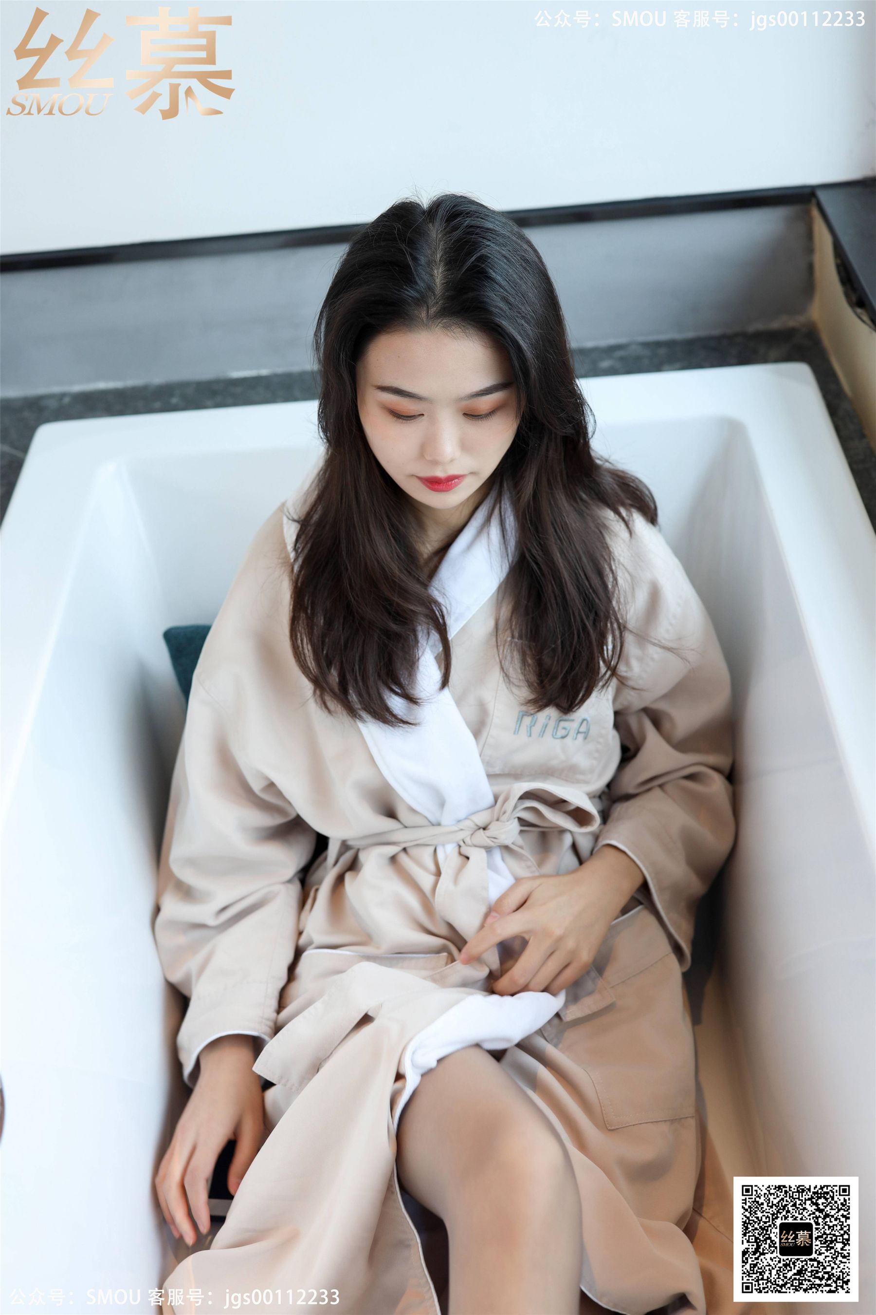 [丝慕] SM424 芝芝 《BONAS灰色薄款袜》  第5张