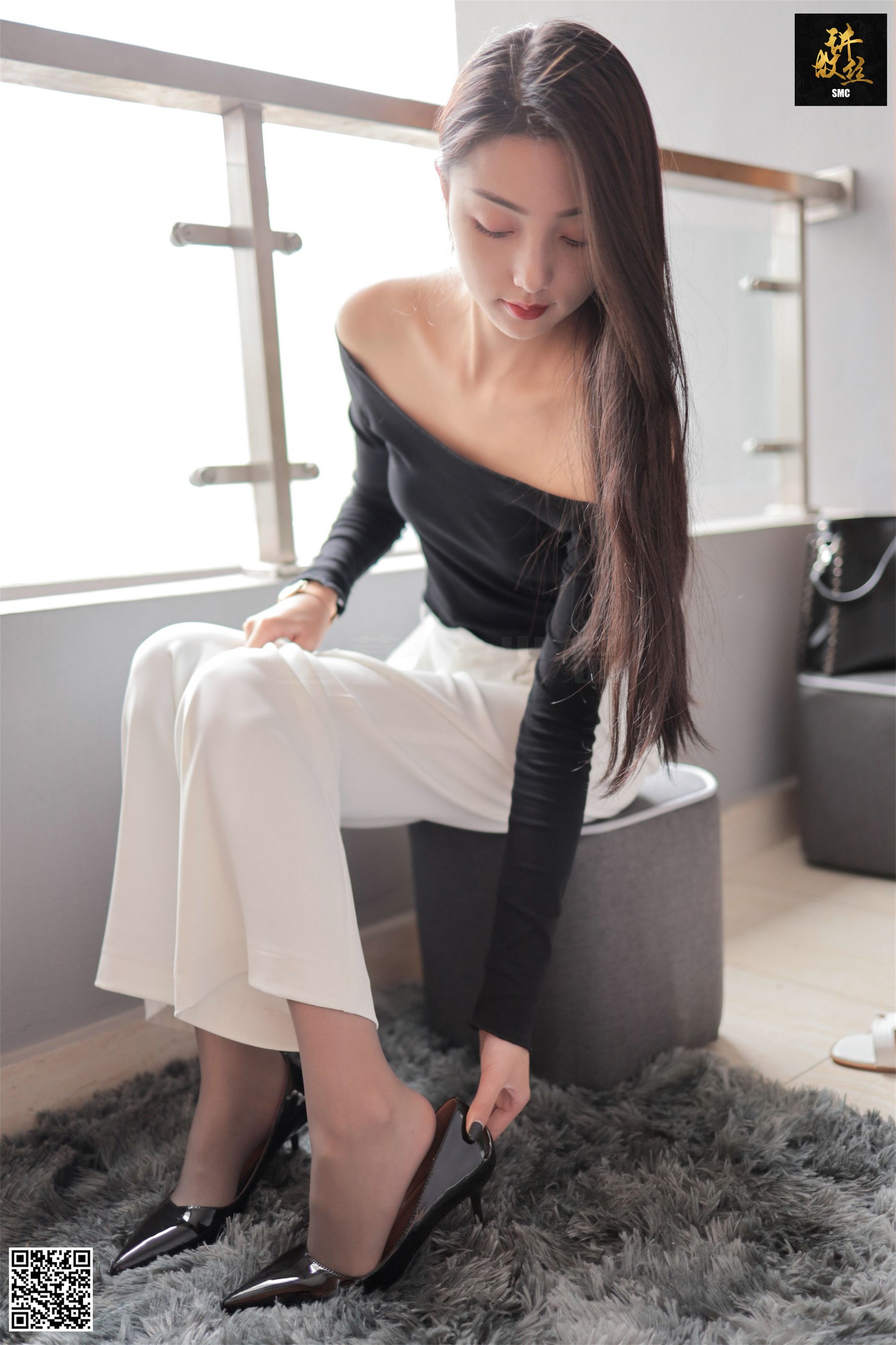 [丝慕] 特写集TX004 诗晴 《天鹅绒裤里丝》  第5张