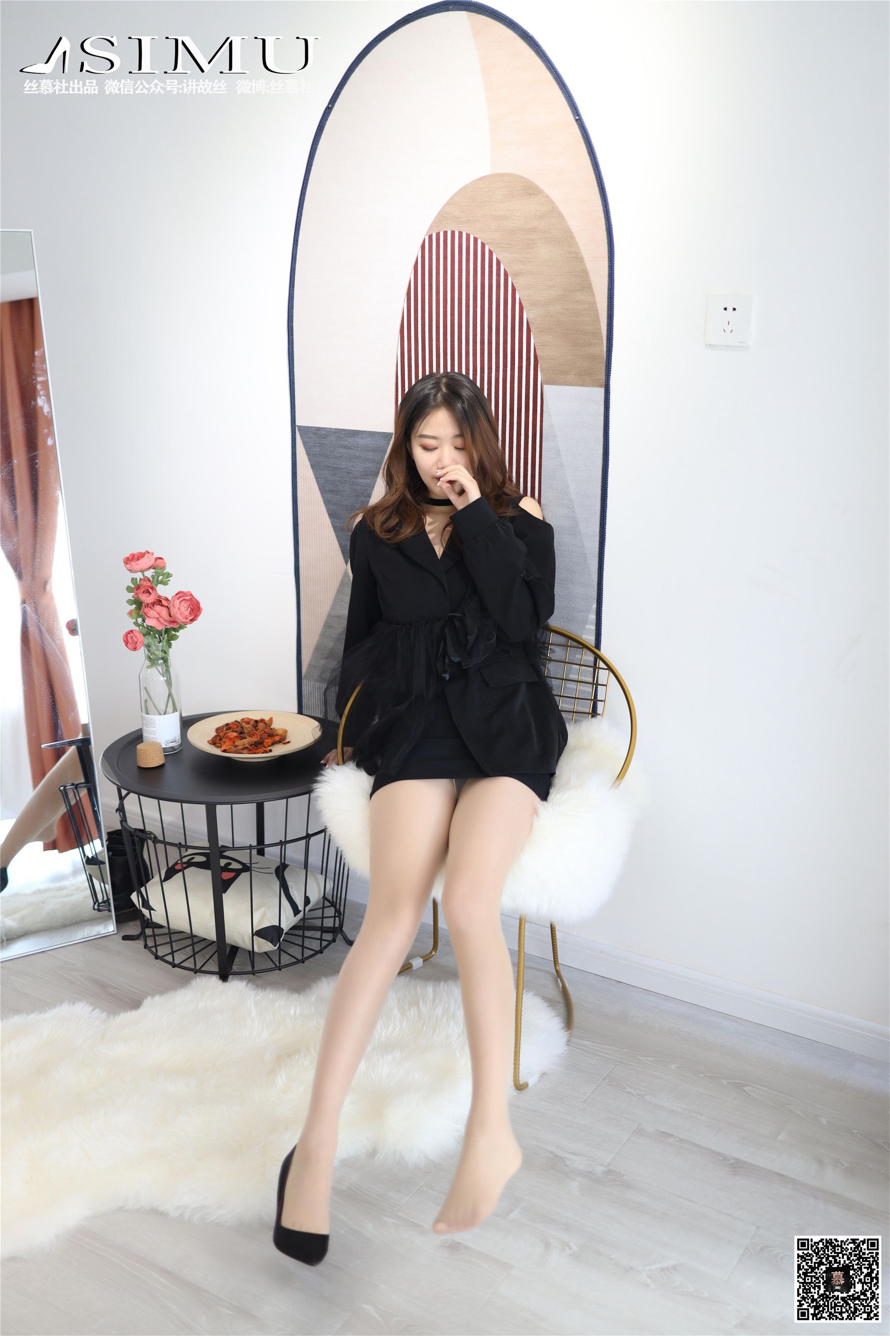 [丝慕] 特写集TX018 米朵 《经典的肉丝》  第50张